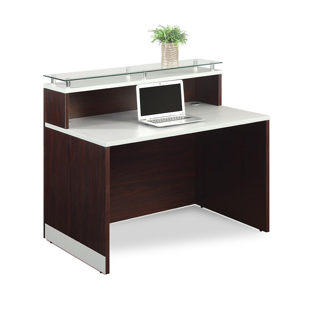 Modern Reception Desk with Counter - 48