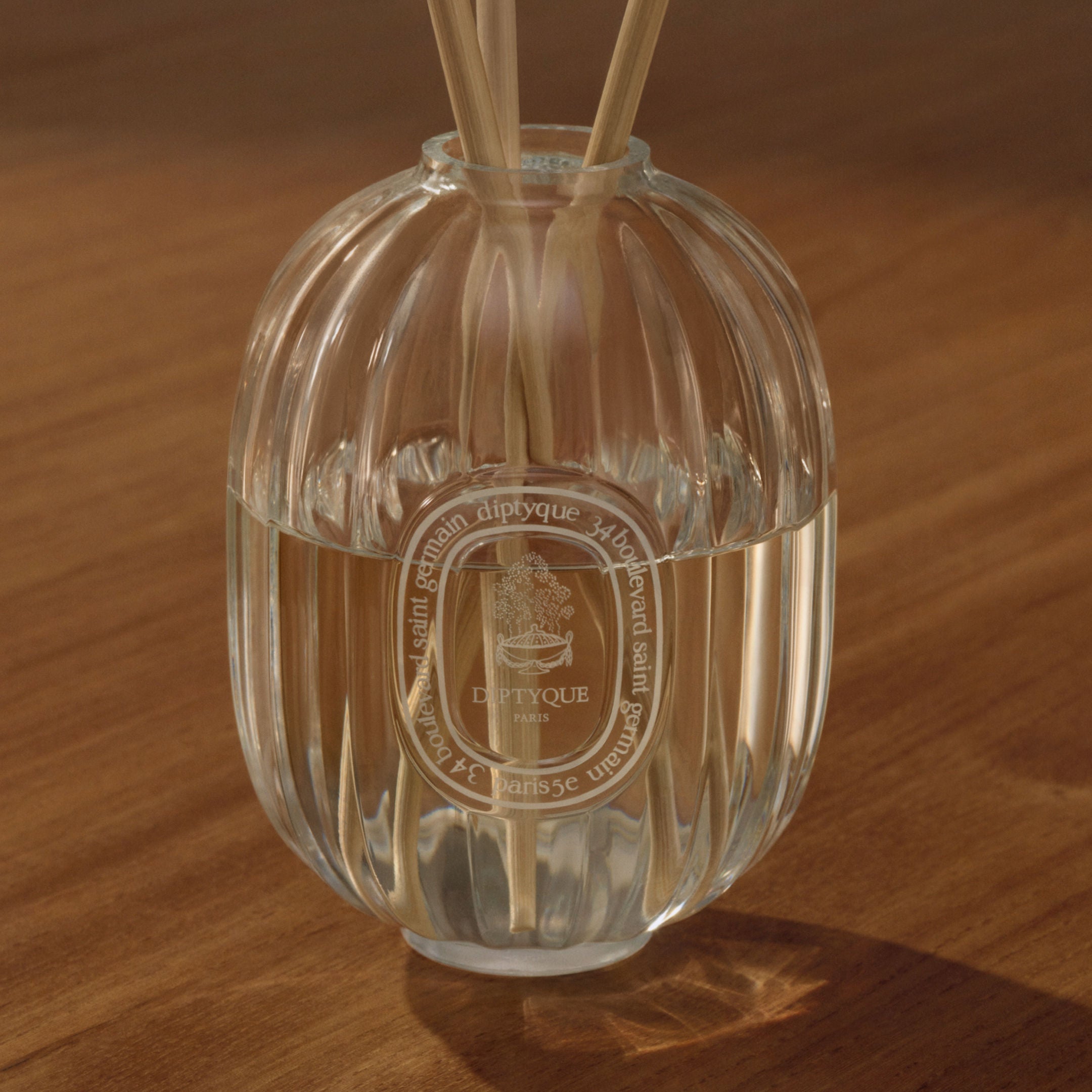 Premium Home Fragrance Diffuser with Glass Vessel - Essential Oil Aromatherapy Diffuser for Living Room, Bedroom & Office Relaxation
