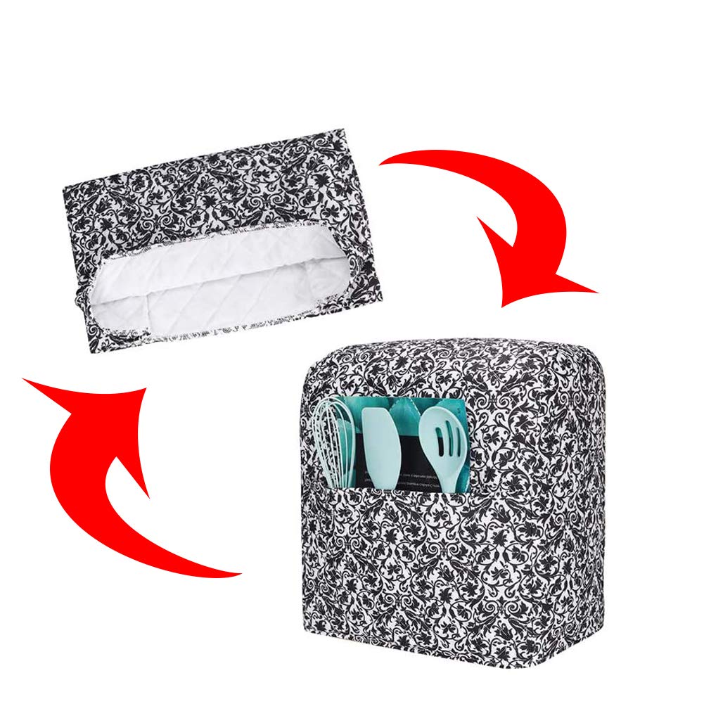 Premium KitchenAid Mixer Cover for 6-8 Quart Stand Mixers | Universal Fit for KitchenAid & Hamilton | Paisley Design | Protects from Dust & Spills | Perfect for Baking, Cooking & Kitchen Storage