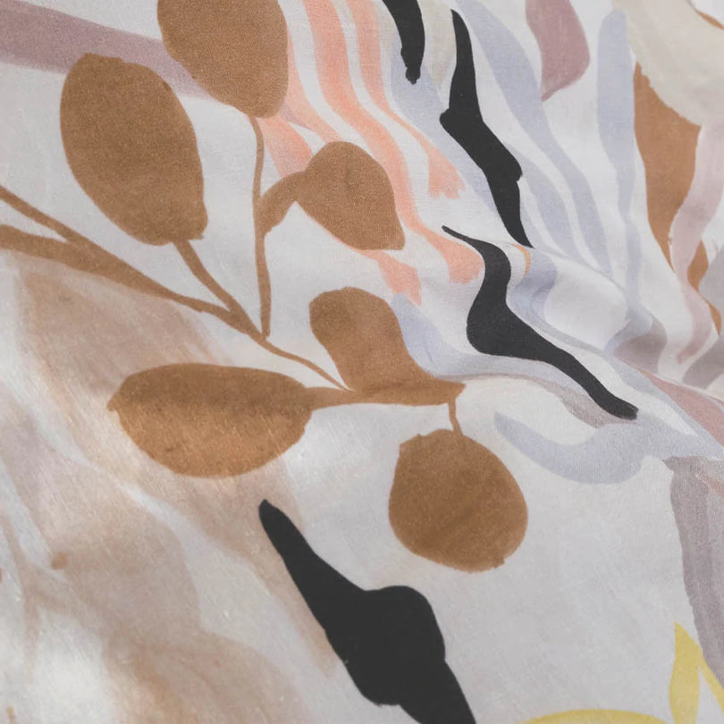 Linen House Bronte Multi Quilt Cover Set - Soft Luxury Bedding for Master Bedroom & Guest Room - Perfect for All Seasons & Home Decor