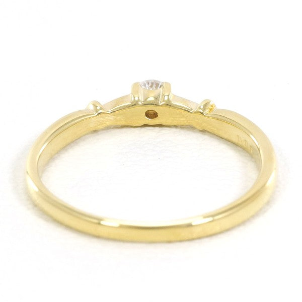 18K Yellow Gold Diamond Ring for Women - Elegant Solitaire Engagement & Wedding Band - Perfect for Proposals, Anniversaries, and Special Occasions
