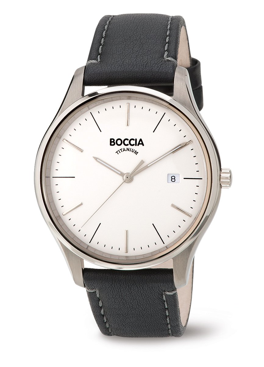 Boccia Titanium 3587-01 Men's Luxury Watch - Waterproof, Stainless Steel Band, Analog Display - Perfect for Business, Formal Events & Everyday Wear