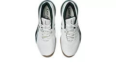 ASICS Men's Gel Resolution X Tennis Shoes - White/Saxon Green - High-Performance Court Sneakers for Competitive Play & Training
