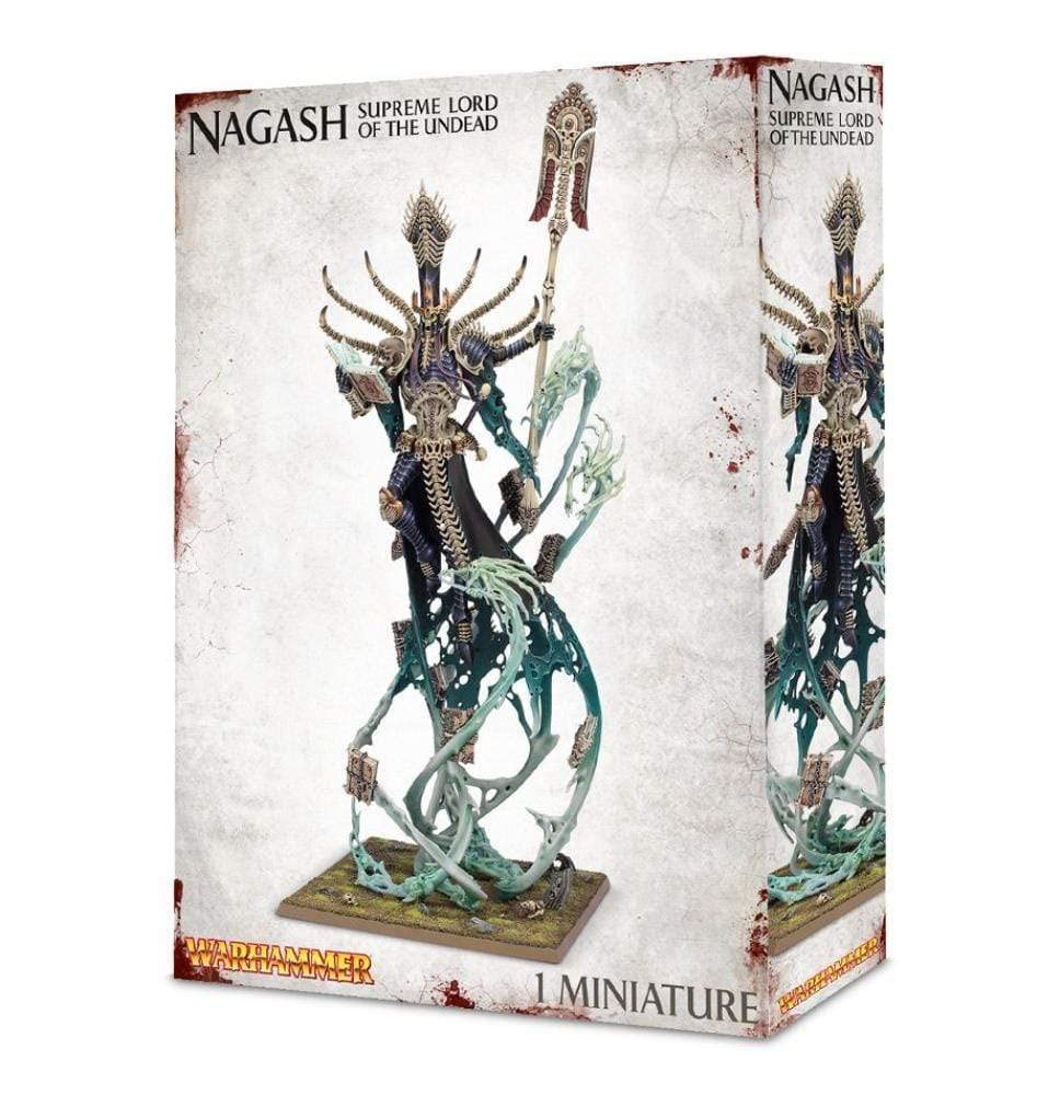 Games Workshop 99120207029 Nagash Supreme Lord of Undead Miniature - Perfect for Warhammer Fantasy & AOS Tabletop Battles, Painting Projects & Collectors