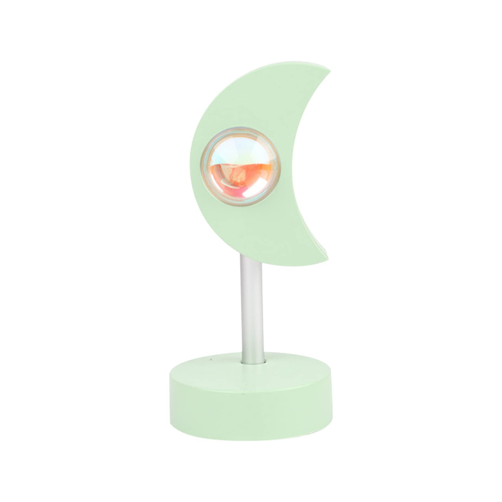 USB Night Light Projector with 180° Rotation - Rainbow LED Lamp for Kids & Adults | Perfect for Bedrooms, Nurseries, and Romantic Ambiance (Model IX6)