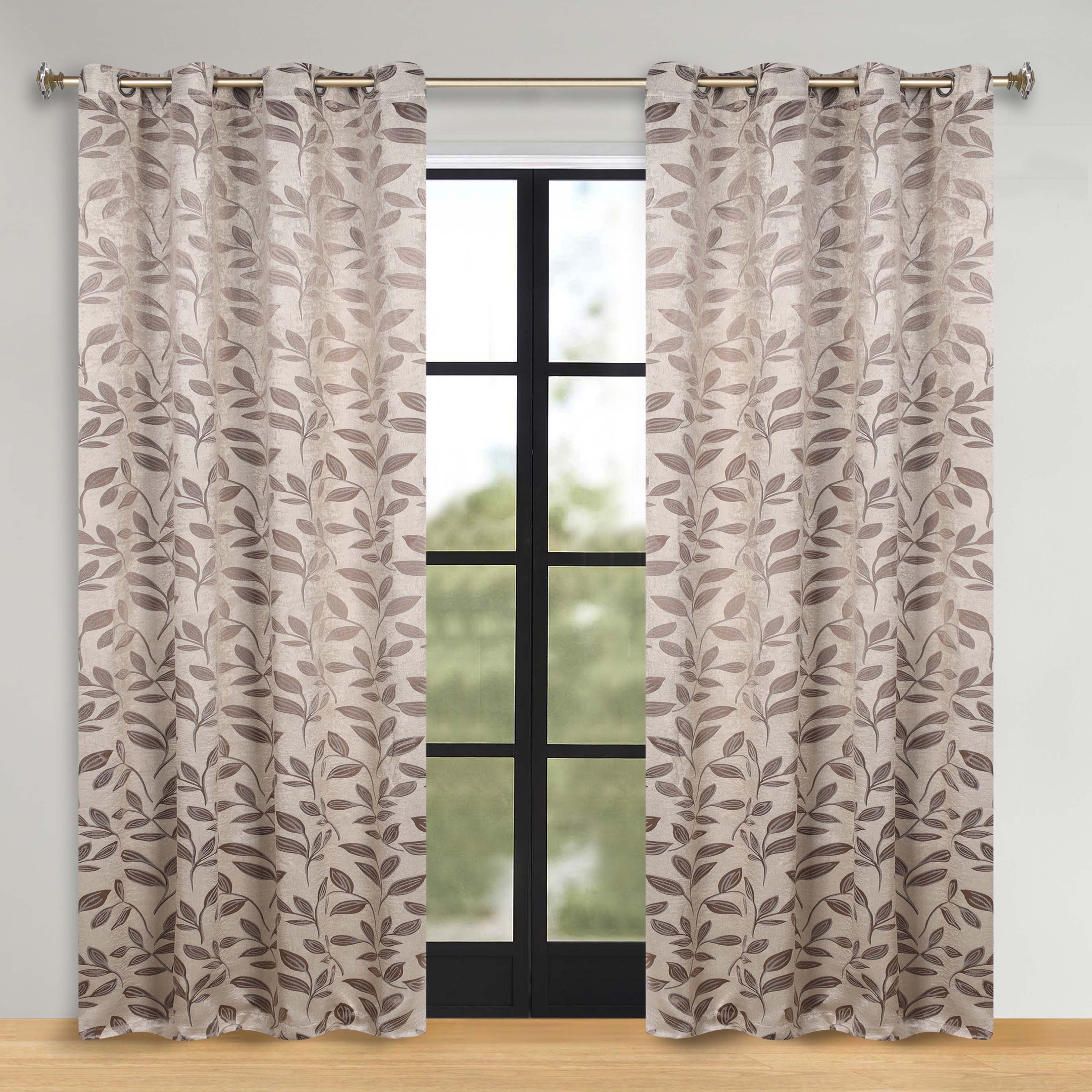 Machine Washable Blackout Curtains Set of 2 - Thermal Insulated Room Darkening Window Drapes for Bedroom & Living Room | Noise Reducing & Energy Saving Home Decor