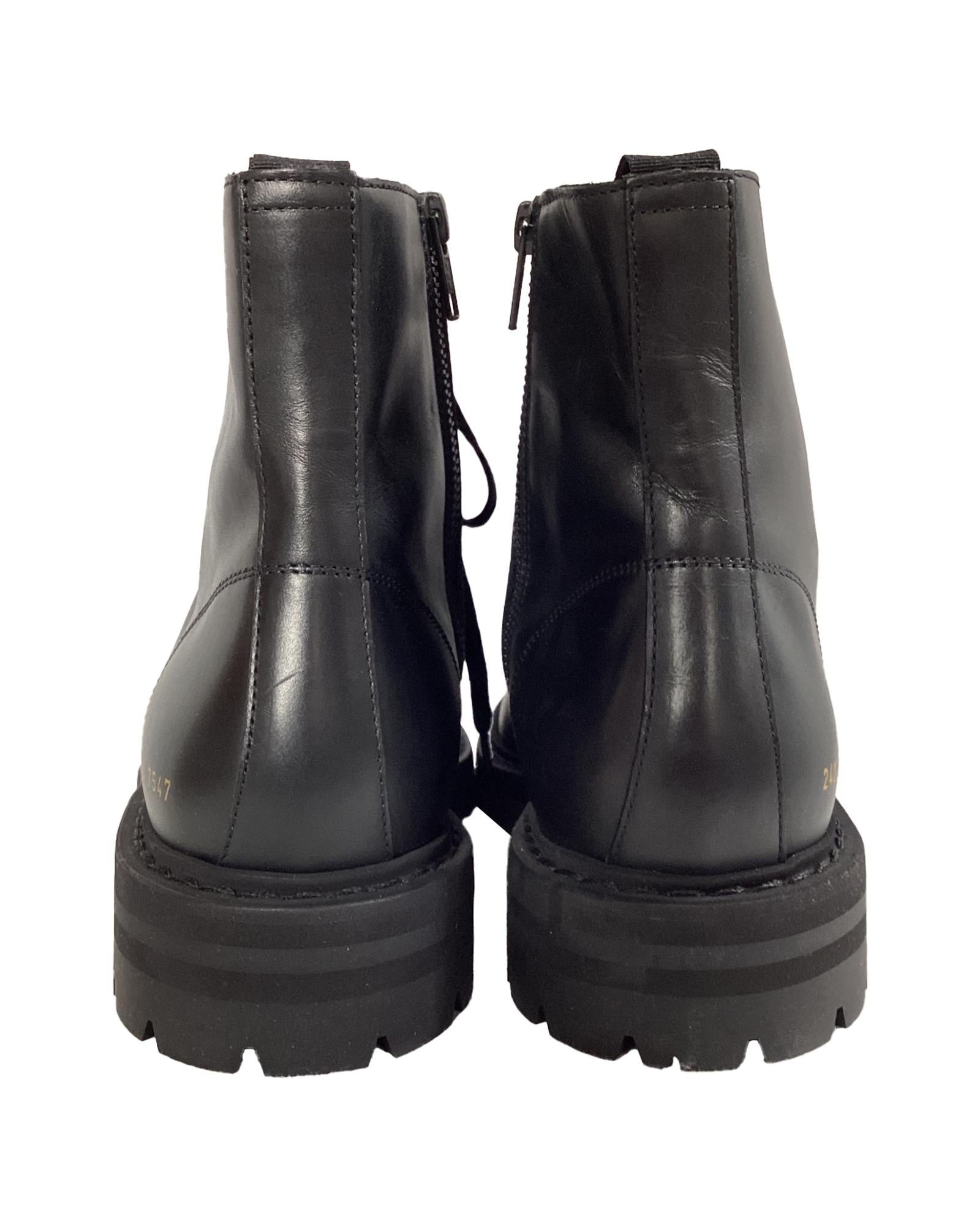 Achilles MidTop Leather Boots for Men - Durable & Comfortable Work Boots for Construction, Hiking & Outdoor Activities