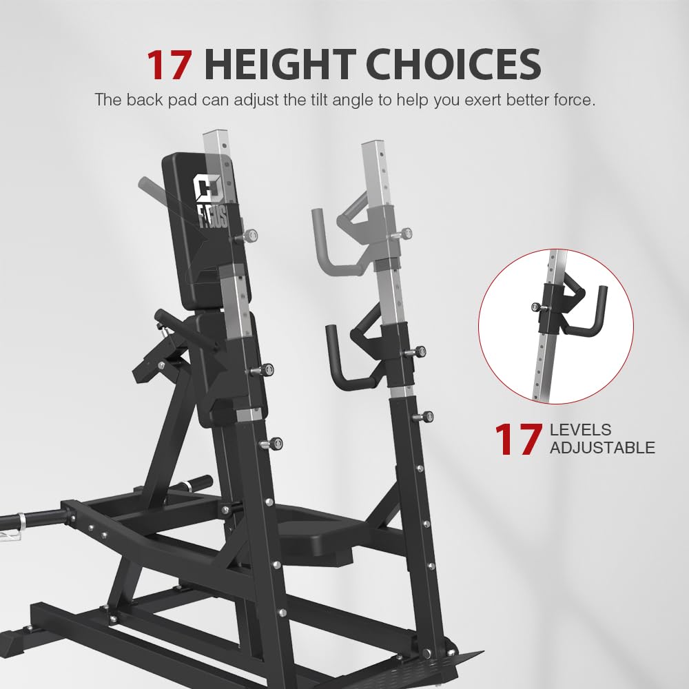 2-in-1 Adjustable Height Standing & Seated Chest Press Machine with Multi-Grip Handles - Home Gym Equipment for Full Chest Workout (Ideal for Small Spaces & Strength Training)