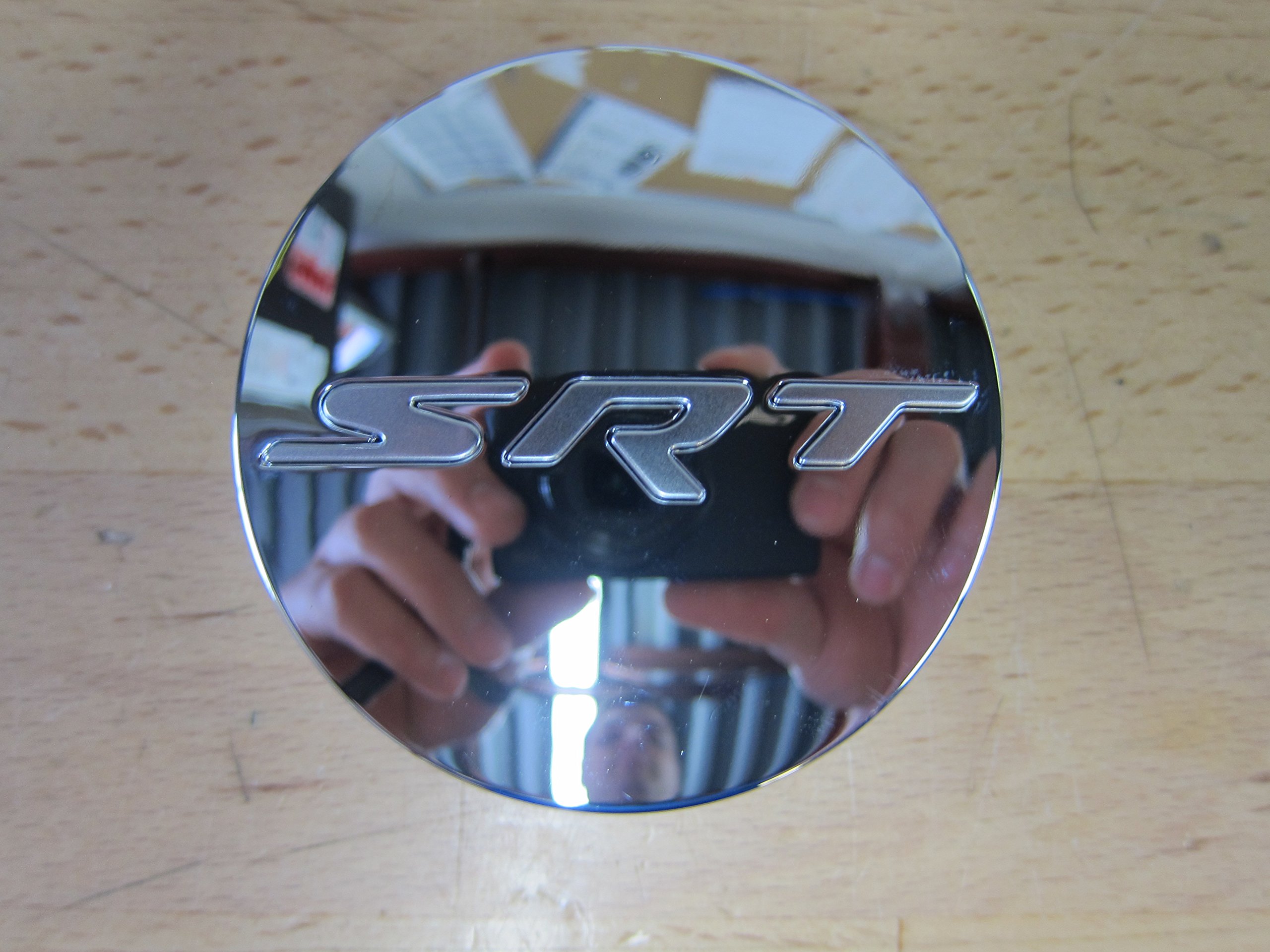 Genuine Mopar Dodge Challenger Charger Jeep Grand Cherokee Chrome SRT Wheel Center Cap OEM Replacement - Perfect for Off-Roading & Car Customization