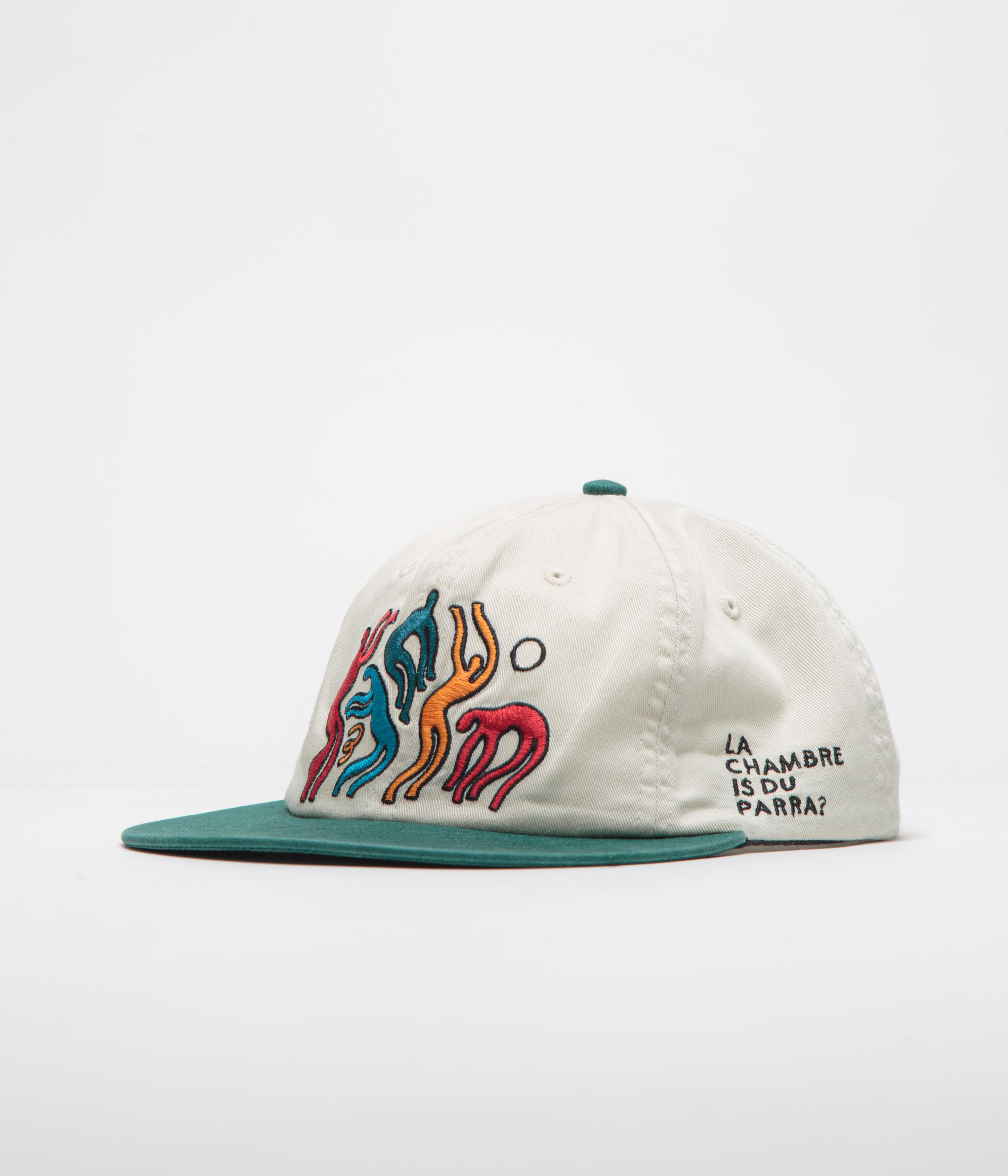 Parra La Chambre Nuit Cap Off White - Stylish Unisex Cotton Baseball Hat for Casual Wear, Street Fashion & Outdoor Activities