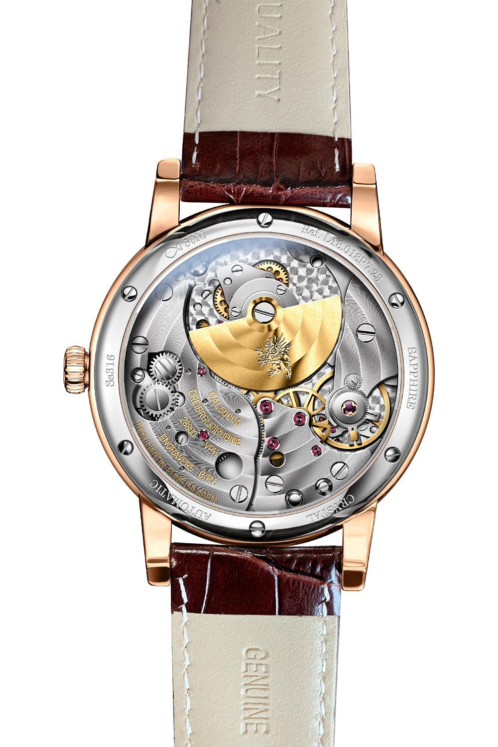 LOBINNI Men's Automatic Mechanical Watch - Waterproof Luxury Dress Watch for Business & Formal Occasions | Perfect for Office, Weddings & Special Events