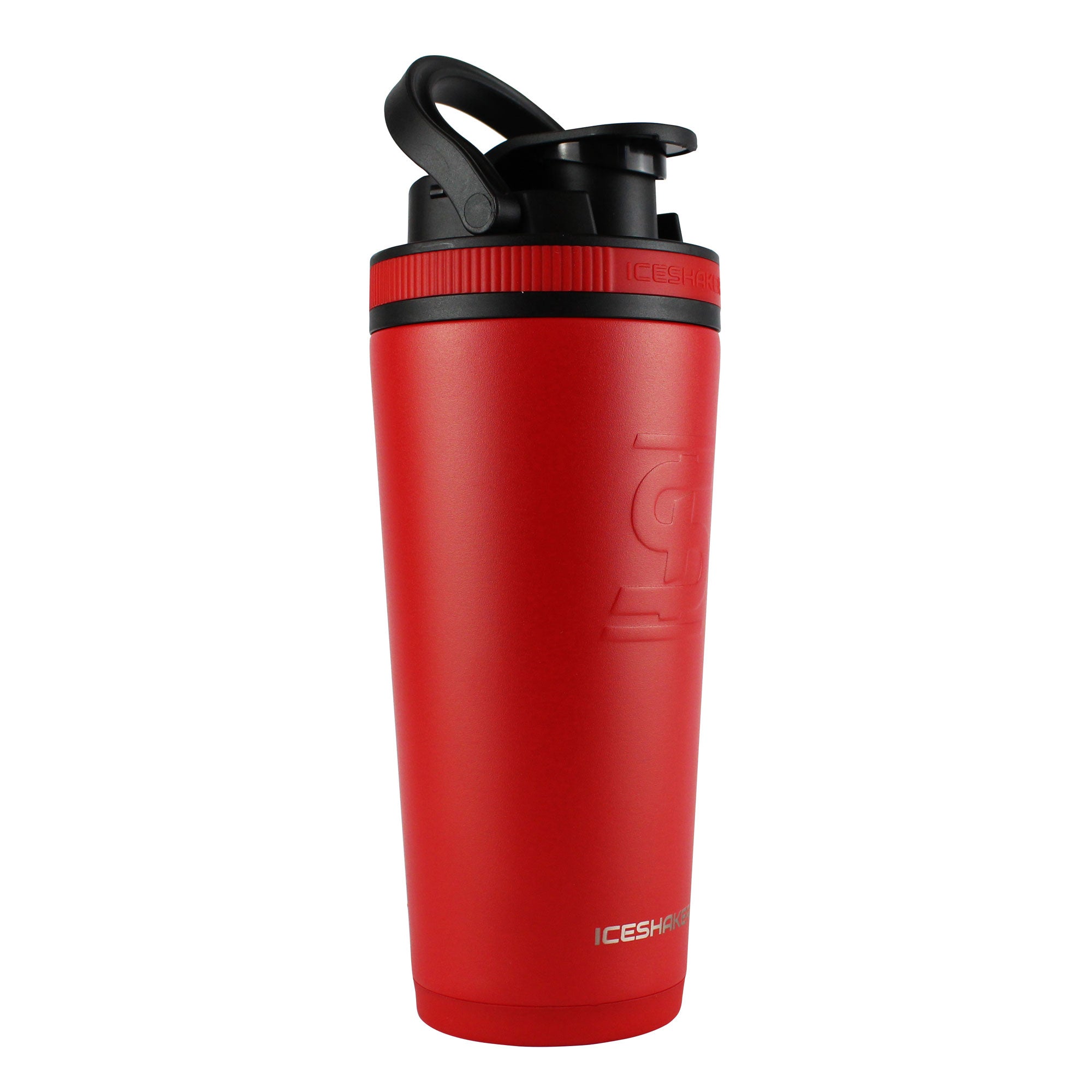 26oz Adaptive Training Foundation Red Ice Shaker Bottle - Leak Proof & Insulated for Gym, Workouts & Sports Hydration