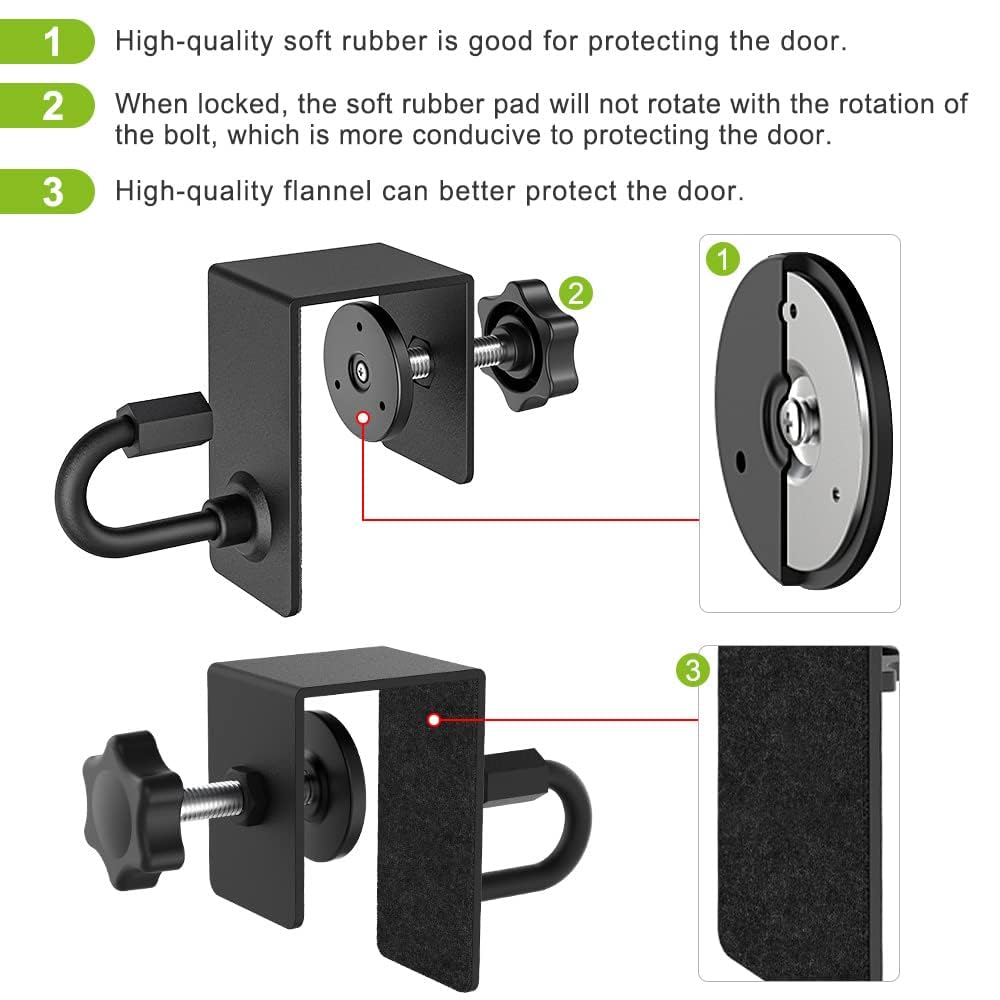 Heavy Duty Kipika Door Anchor for Resistance Bands - Workout Door Mount Attachment for Strength Training, Physical Therapy & Home Gym Exercises | Perfect for Home Workouts, Rehabilitation & Fitness Training