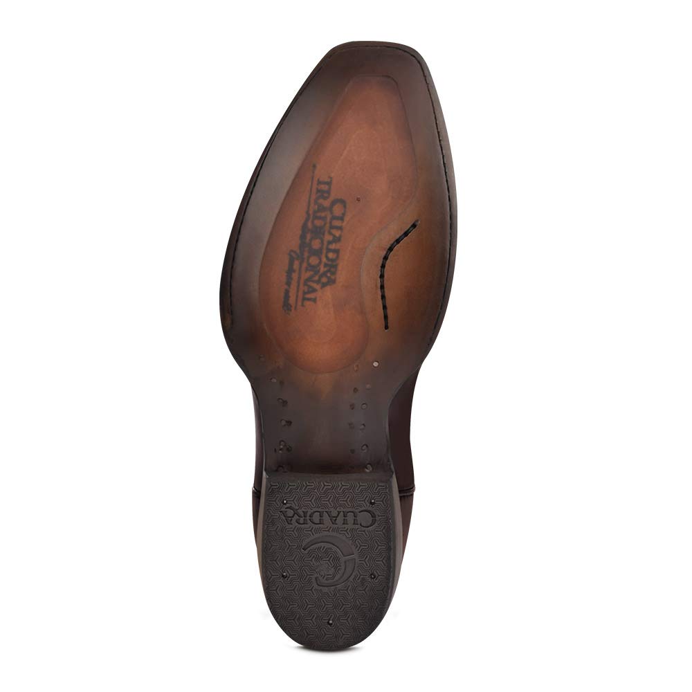 Genuine Leather Cuadra Men's Western Boots - Brown Cowboy Boots for Men | Perfect for Rodeo, Country Dancing & Western Fashion