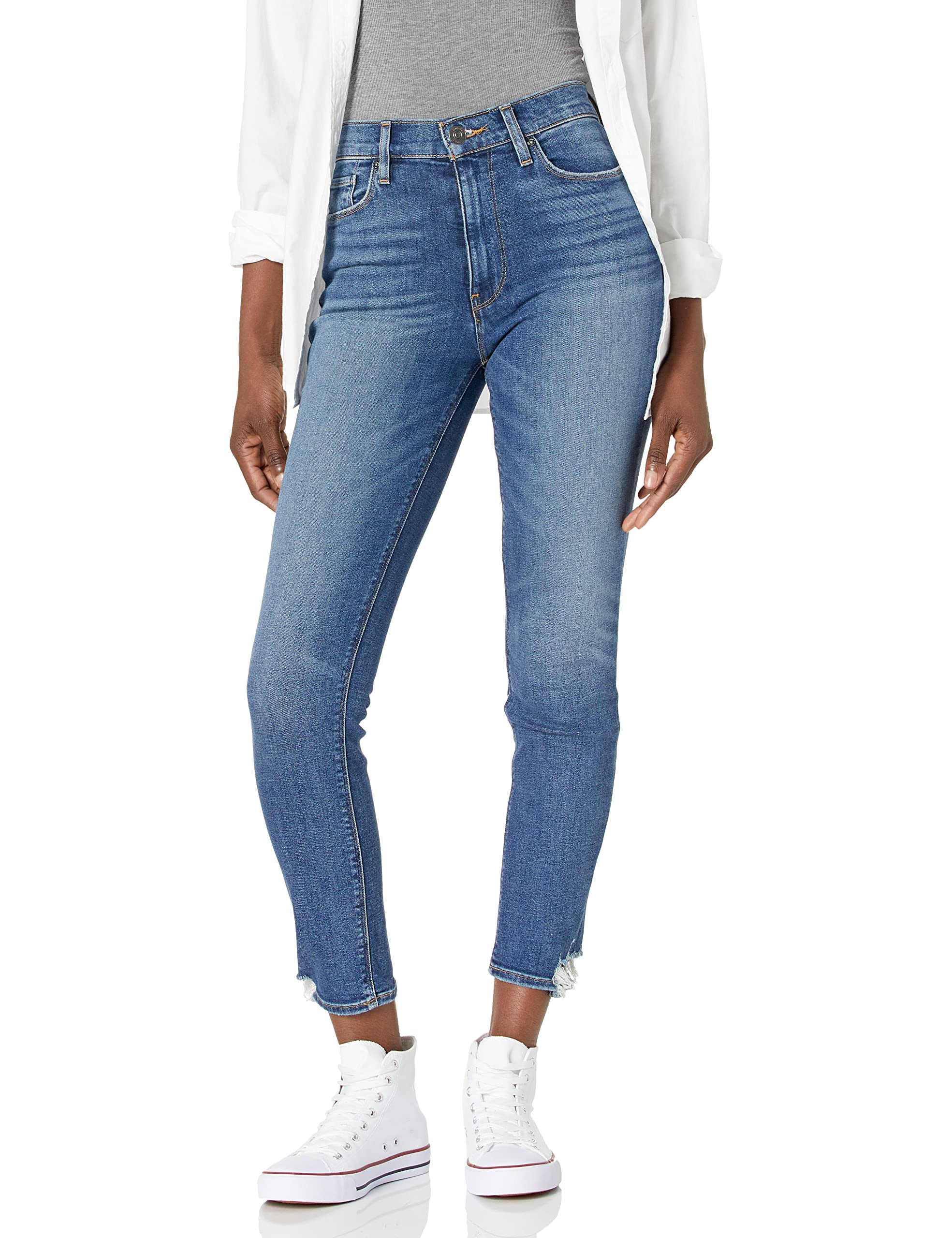 HUDSON Women's Holly High Rise Flare Jeans - Stretchy Denim Pants for Casual & Dressy Outfits | Perfect for Work, Date Night & Weekend Wear