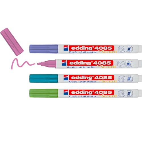 23: Blister of 4 - Multi-coloured (metallic)