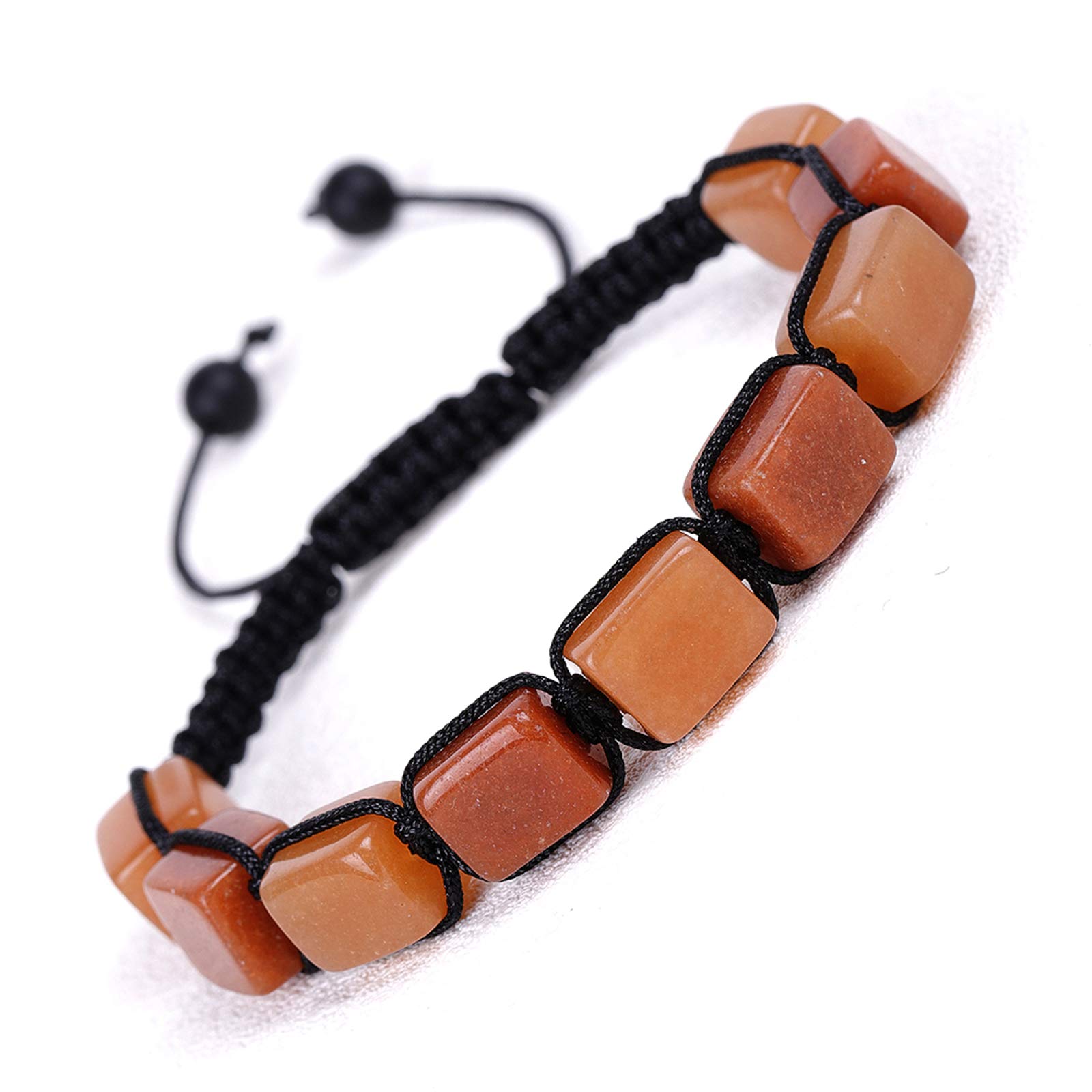 Genuine 7 Chakra Adjustable Crystal Healing Bracelet - Natural Stone Beaded Reiki Energy Bracelet for Women & Men - Perfect for Meditation, Yoga & Spiritual Healing