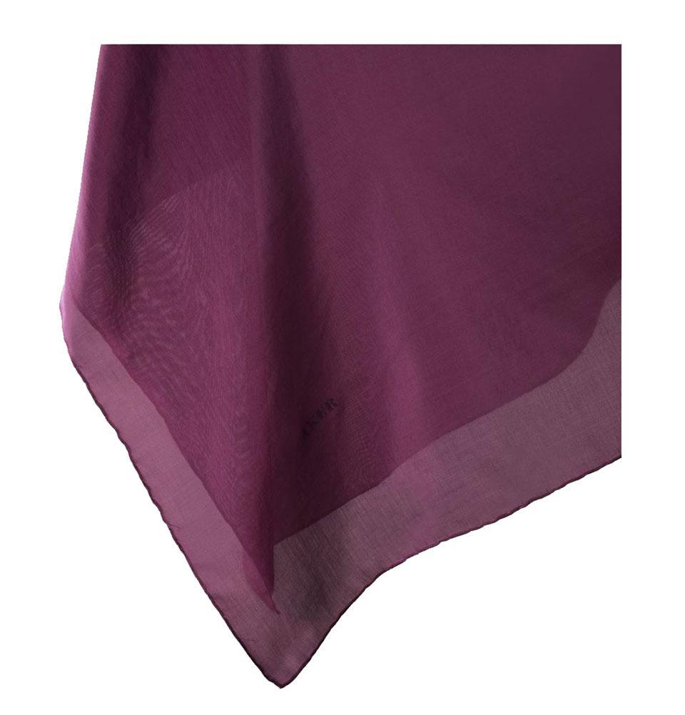 Aker Silk Cotton Square Solid Scarf #7071 493 - Lightweight Fashion Scarf for Women, Soft & Breathable, Perfect for Office, Travel and Casual Outfits