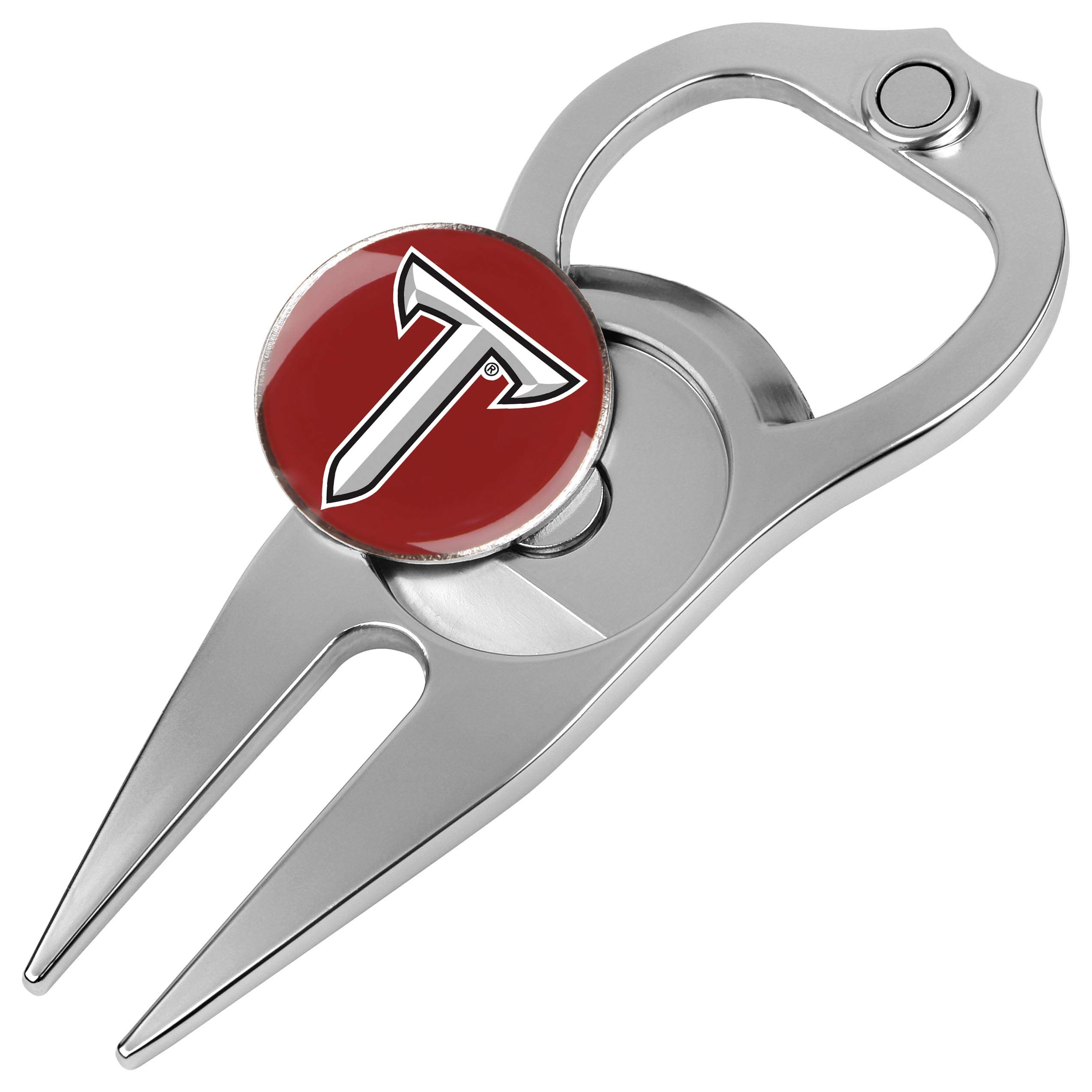 LinksWalker NCAA Unisex Hat Trick Divot Tool - Golf Ball Marker & Repair Tool for Men & Women - Perfect for Golf Courses, Tournaments & Practice Sessions