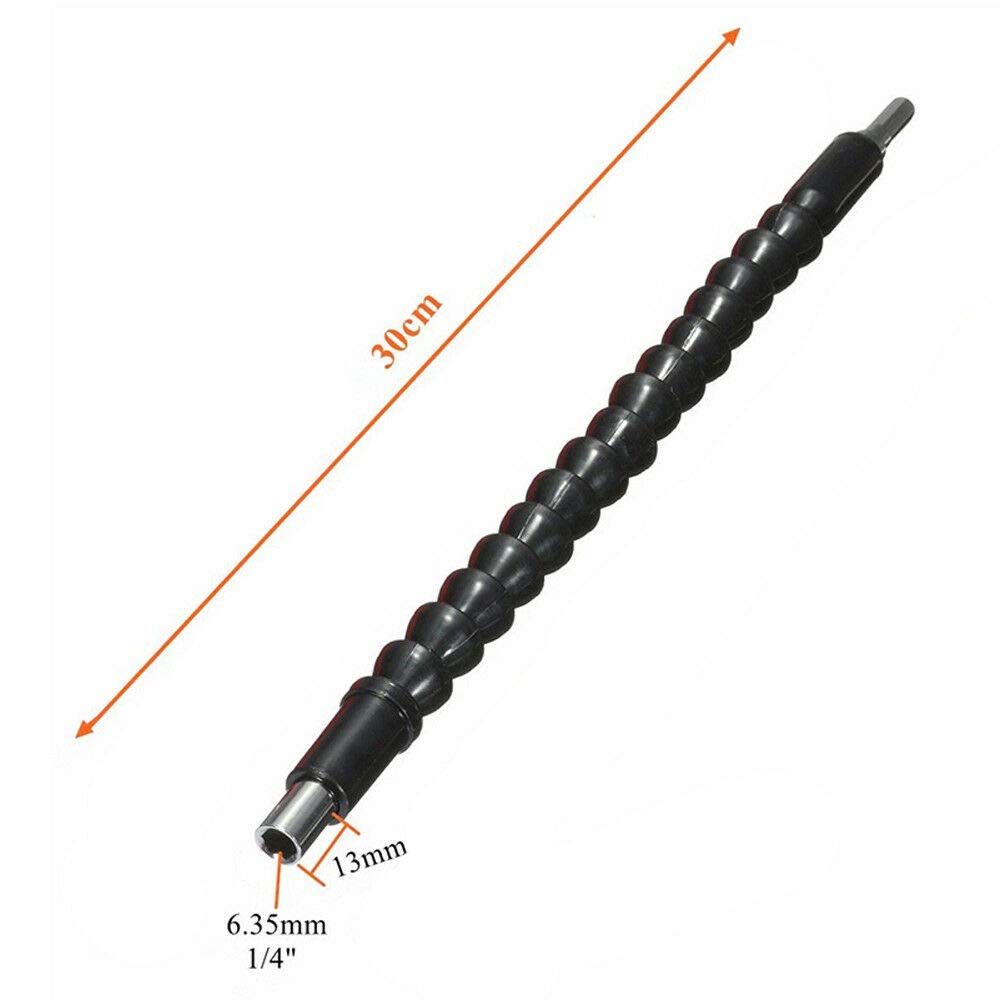 2Pcs 105 Degree 1/4 Inch Right Angle Drill Adapter Hex Shank Angled Bit Holder Power Drill Tool (1Pc Short & 1Pc Long) + 1Pc Flexible Angle Extension Bit Kit for Screwdriver & Drill - Perfect for Tight Spaces, DIY Projects, and Professional Construction Work