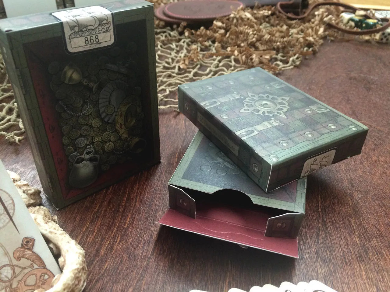 Seven Seas Playing Cards - Rare Unbranded Edition | Premium Collectible Card Deck for Magic Tricks, Poker Games & Gift Giving