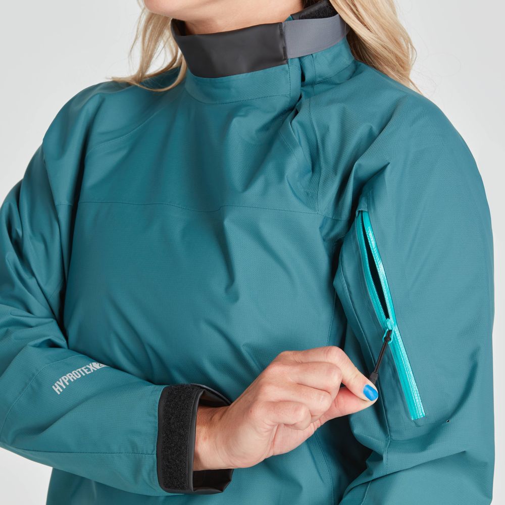 NRS Endurance Jacket for Women - Waterproof & Breathable Paddle Jacket - Perfect for Kayaking, Canoeing & Outdoor Water Sports