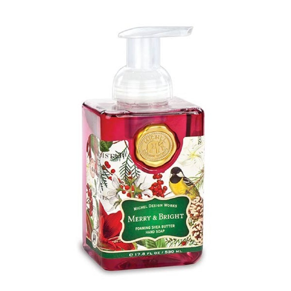 Michel Design Works Foaming Hand Soap - Holiday Scented Hand Wash for Christmas | Refreshing & Moisturizing | Perfect for Bathroom, Kitchen & Guest Washrooms