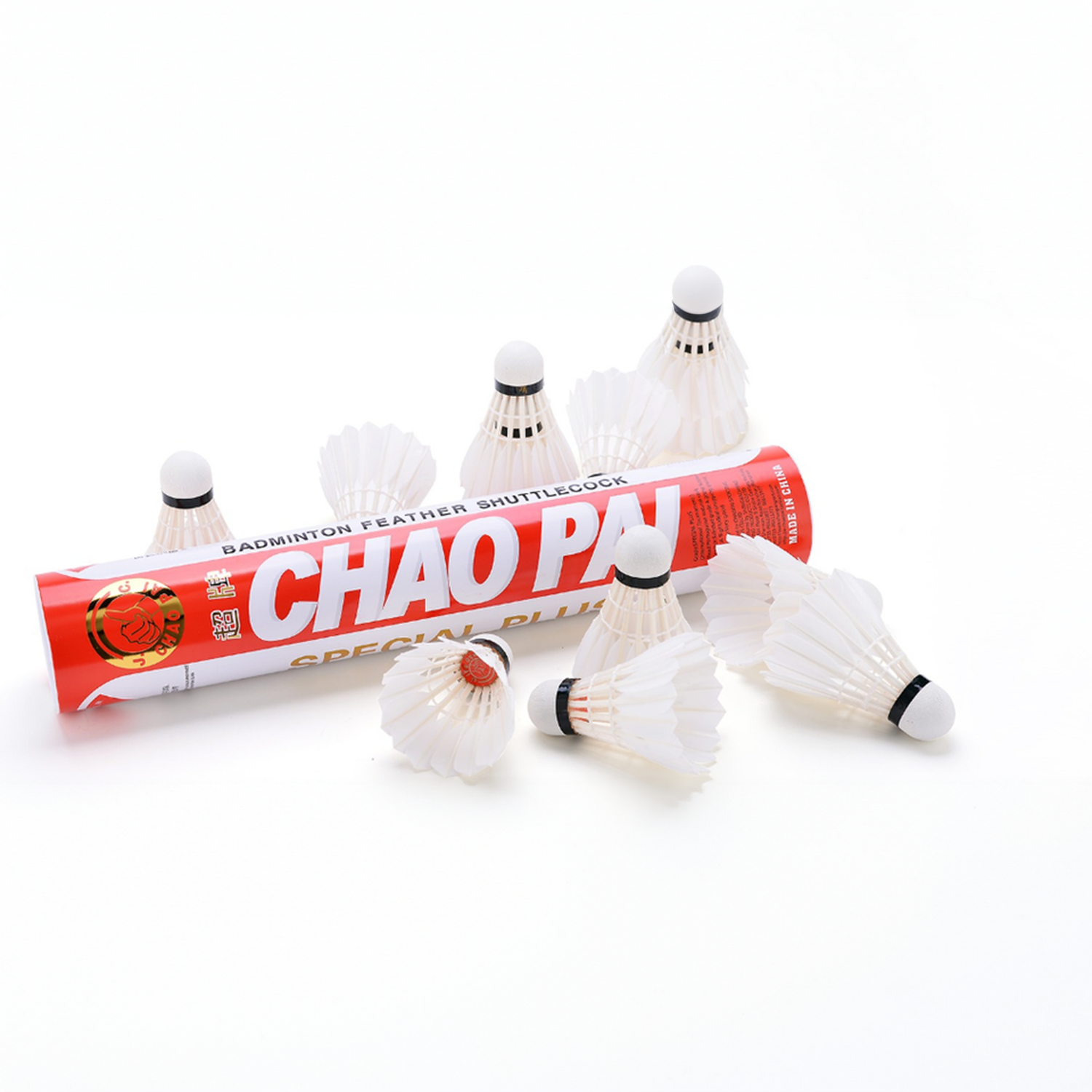 Chaopai Special Plus Shuttlecock - Professional Badminton Shuttlecocks for Training & Competition | Perfect for Indoor & Outdoor Sports, Gym, and Backyard Games