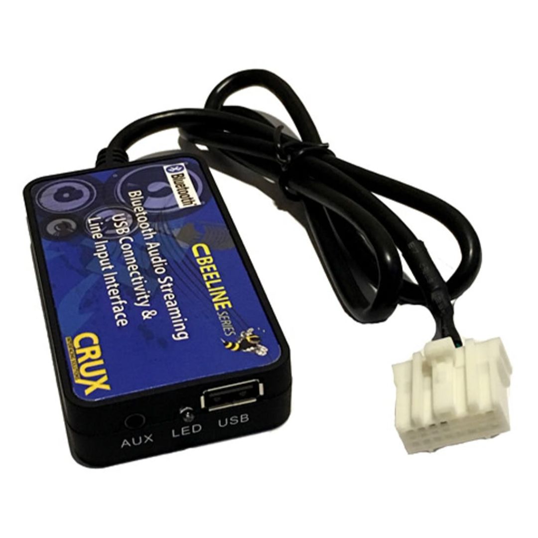 Crux BTS MZ1 Bluetooth Adapter for Mazda Vehicles 2001-2005 - Wireless Audio Streaming & Hands-Free Calling | Perfect for Commuting & Road Trips