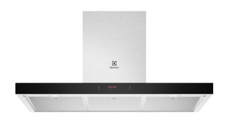 Electrolux ECT9740S 90cm UltimateTaste 500 Stainless Steel Chimney Cooker Hood & EIP8546 80cm Built-In Flexi Bridge Induction Hob - Modern Kitchen Cooking Solution for Home Chefs