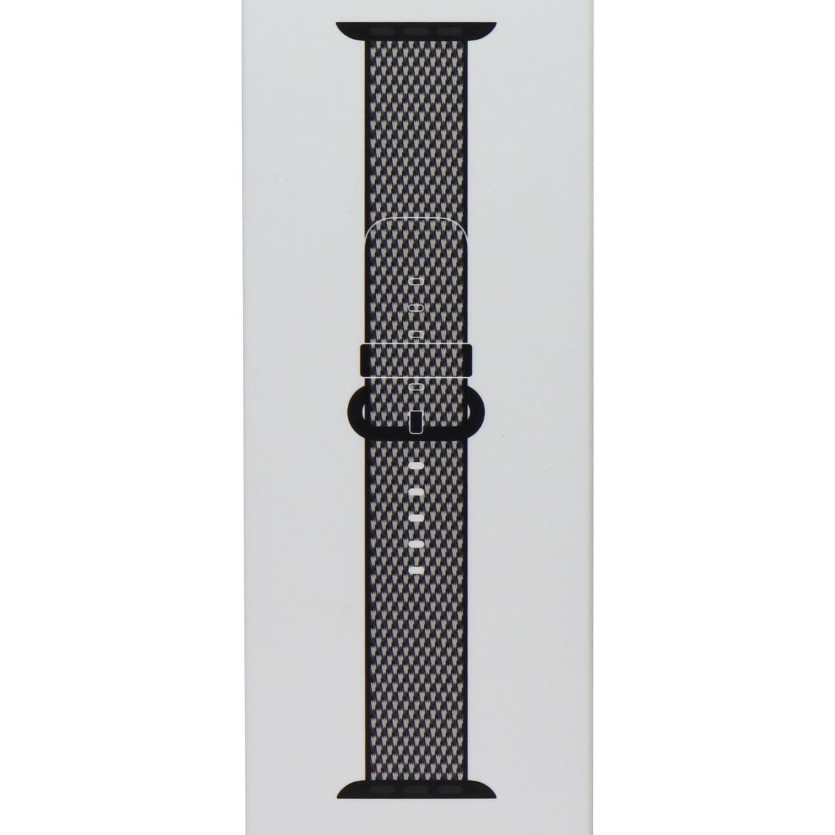 Apple Watch 38mm/40mm/41mm Woven Nylon Band - Black | Durable & Comfortable Strap for Workouts, Running & Everyday Wear