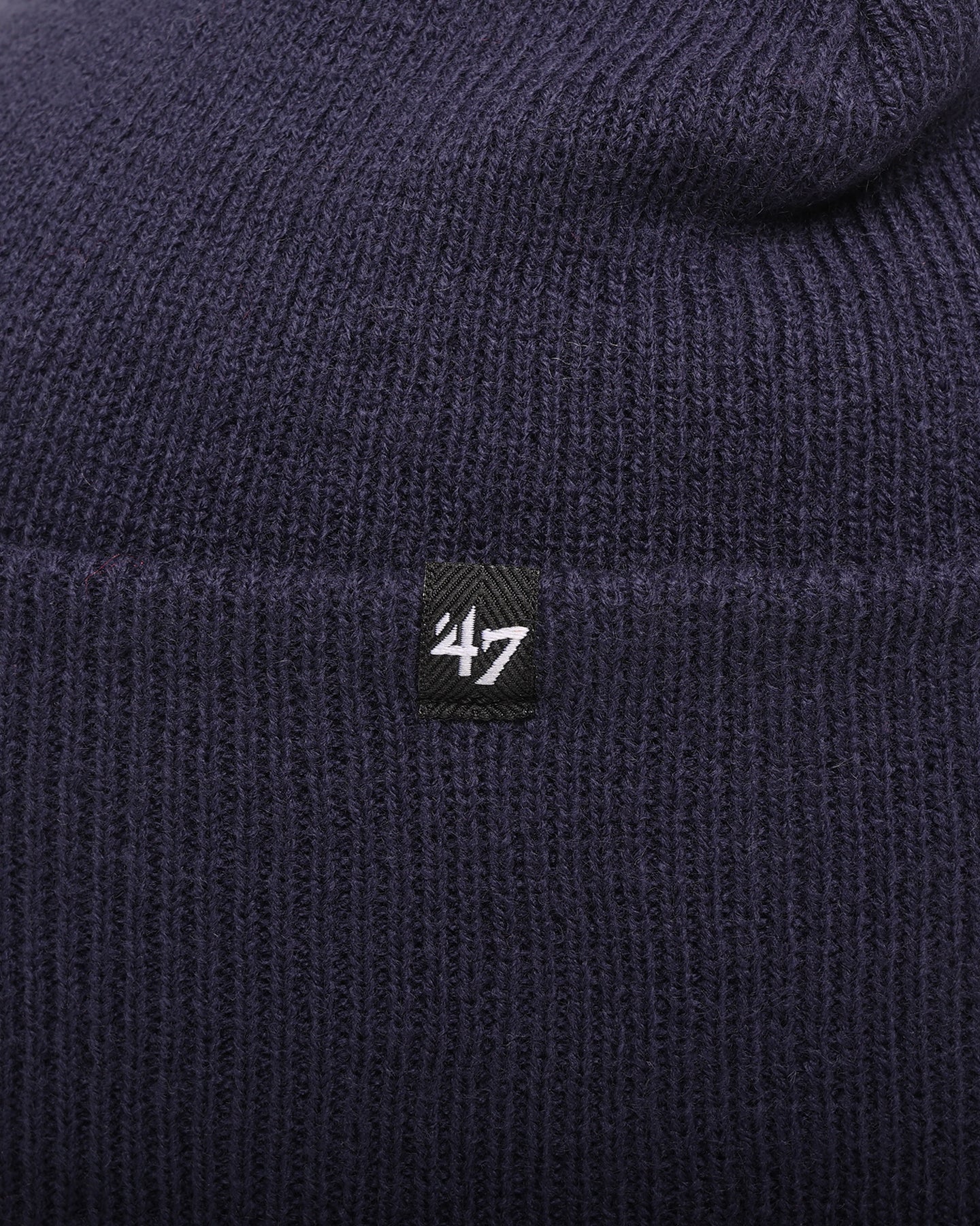 Arsenal FC Premier League Supporters Lightweight Knit Beanie Hat - Navy Blue 47 Brand for Men & Women - Perfect for Cold Weather & Football Games