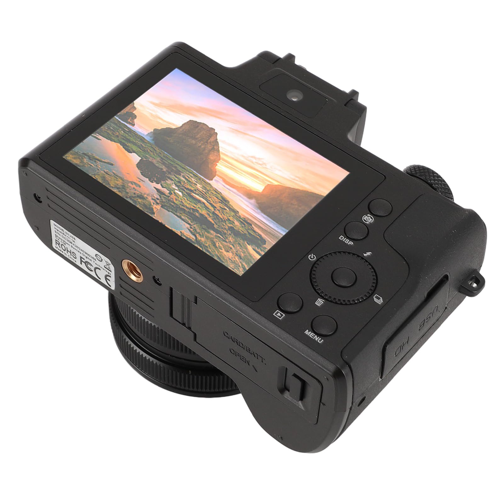 5K Digital Camera, 64MP 5X Optical Zoom Vlogging Camera with 3.2in Touch Screen - Compact Anti-Shake Dual Cameras for Kids, Students & Teens - Perfect for YouTube, Travel, Birthday Gifts & Everyday Photography