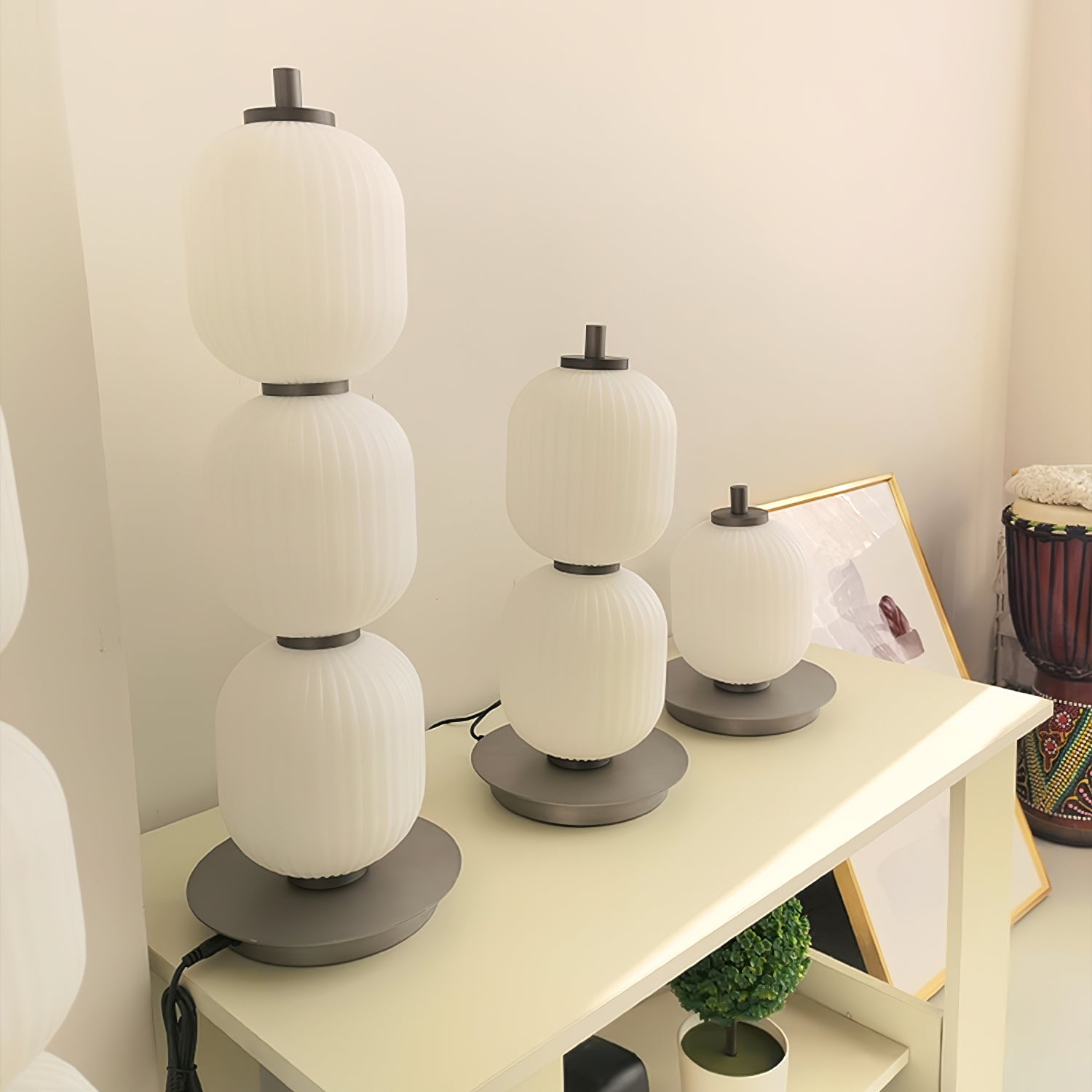 Modern Collier Table Lamp - Adjustable LED Desk Light for Home Office, Bedroom & Study - Warm White & Cool White Light Modes for Reading, Working & Relaxing