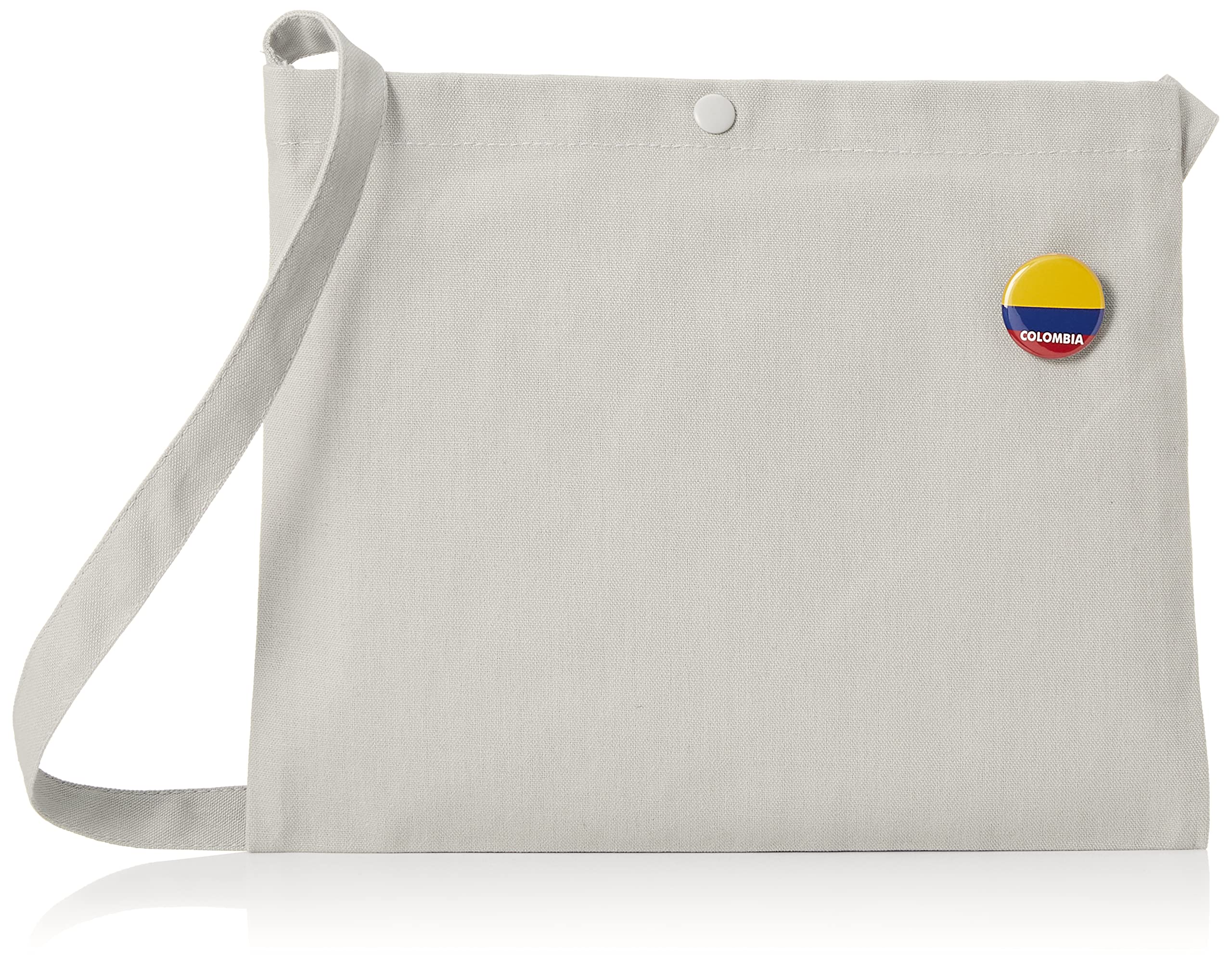 Stylish F-Style Sacoche Crossbody Bag with Flag Can Badge - Perfect for Travel, Work & Everyday Use