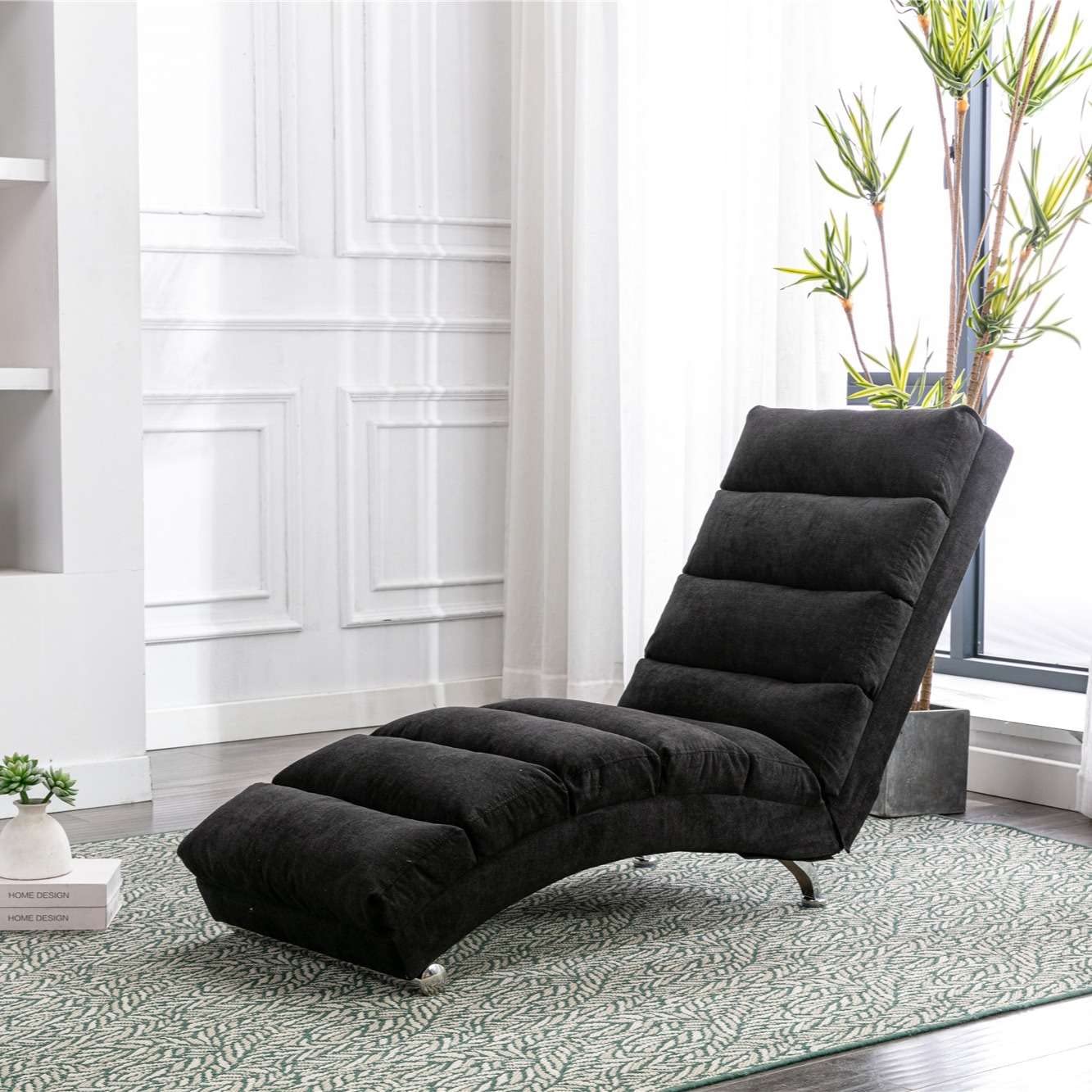 FRITHJILL Modern Upholstered Linen Fabric Ergonomic Massage Recliner Chair - Perfect for Home Spa, Living Room Relaxation & Office Break Comfort