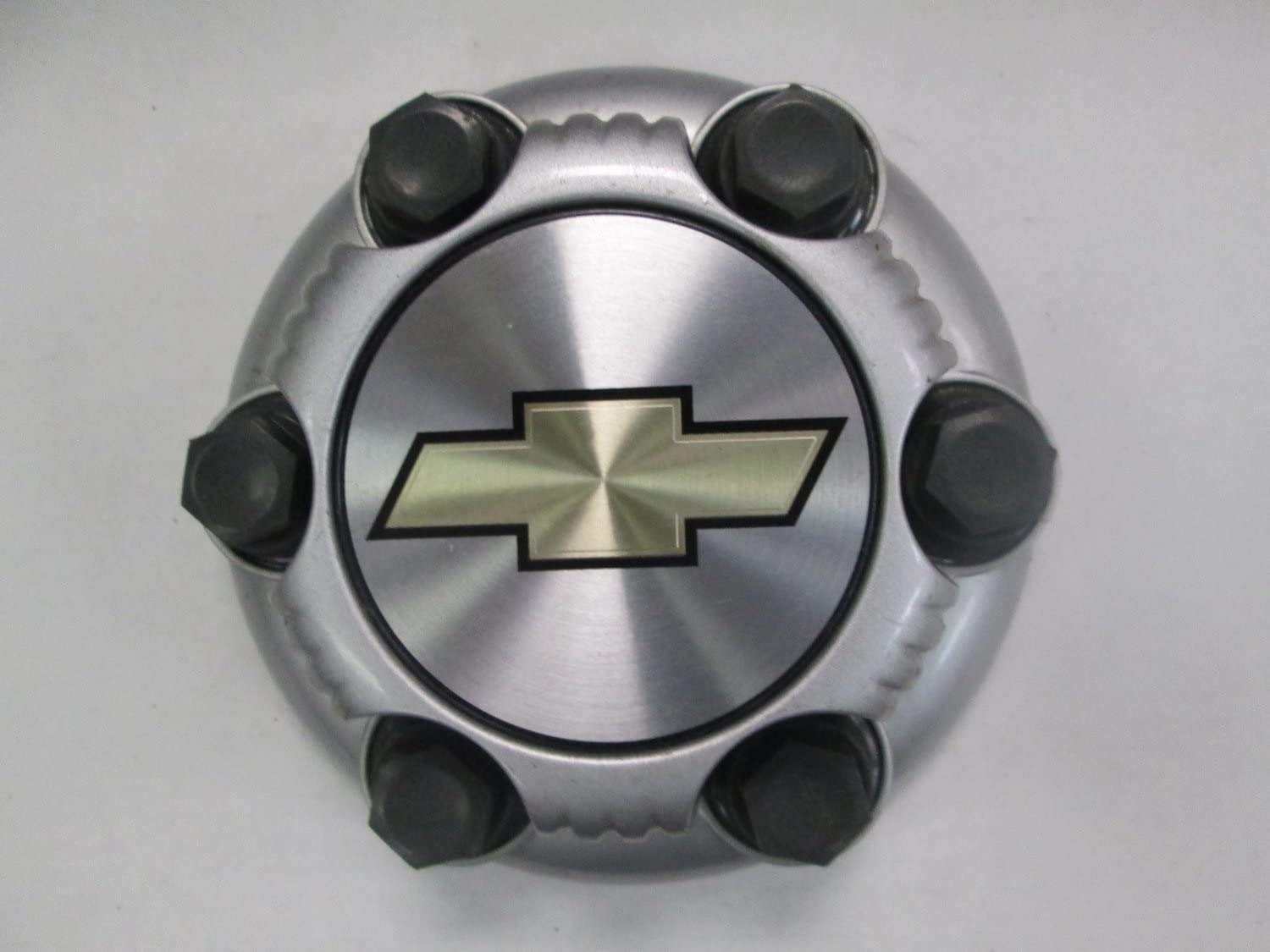 16 Inch OEM Chevy 6 Lug Chromed Center Cap Hubcap Wheel Cover - Fits 1999-2011 Silverado, Tahoe, Suburban, Avalanche - Replacement Part #9598133, 9598135, 9598137 - Perfect for Off-Roading, Daily Driving & Vehicle Restoration