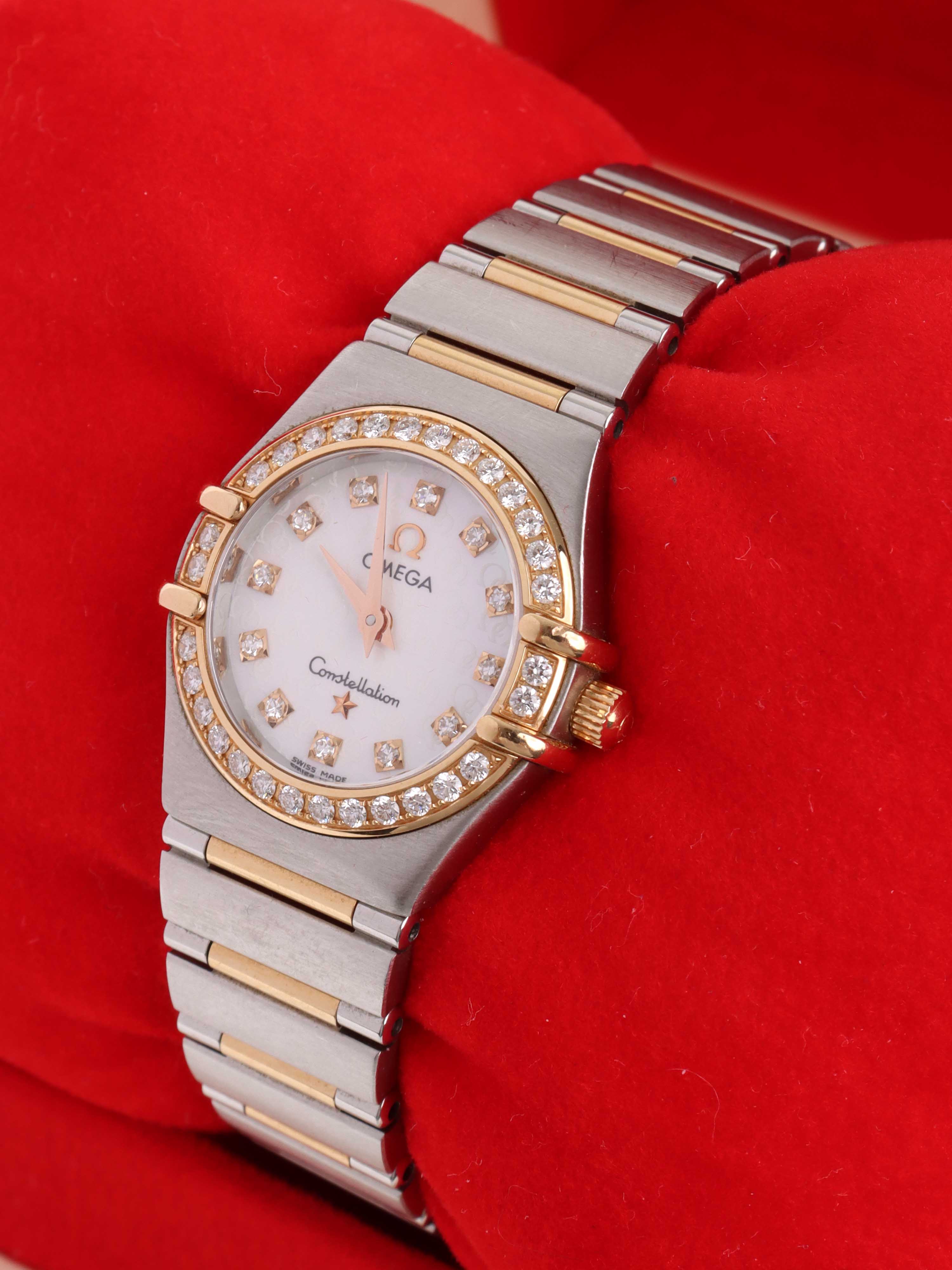Omega Constellation Manhattan Watch Ref 13607500 - Luxury Swiss Automatic Timepiece for Men, Perfect for Business & Formal Events