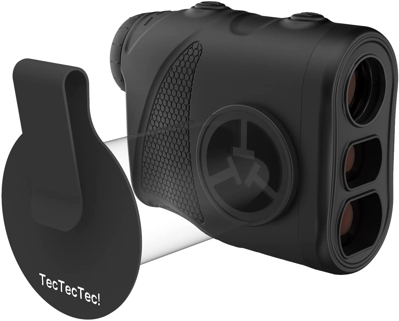 TecTecTec KLYR Golf Rangefinder with Slope - 2022 Advanced Laser Range Finder with Magnetic Holder, Belt Clip & Premium Case - Perfect for Golf Tournaments, Practice & Hunting (Includes Golf Ball Marker)