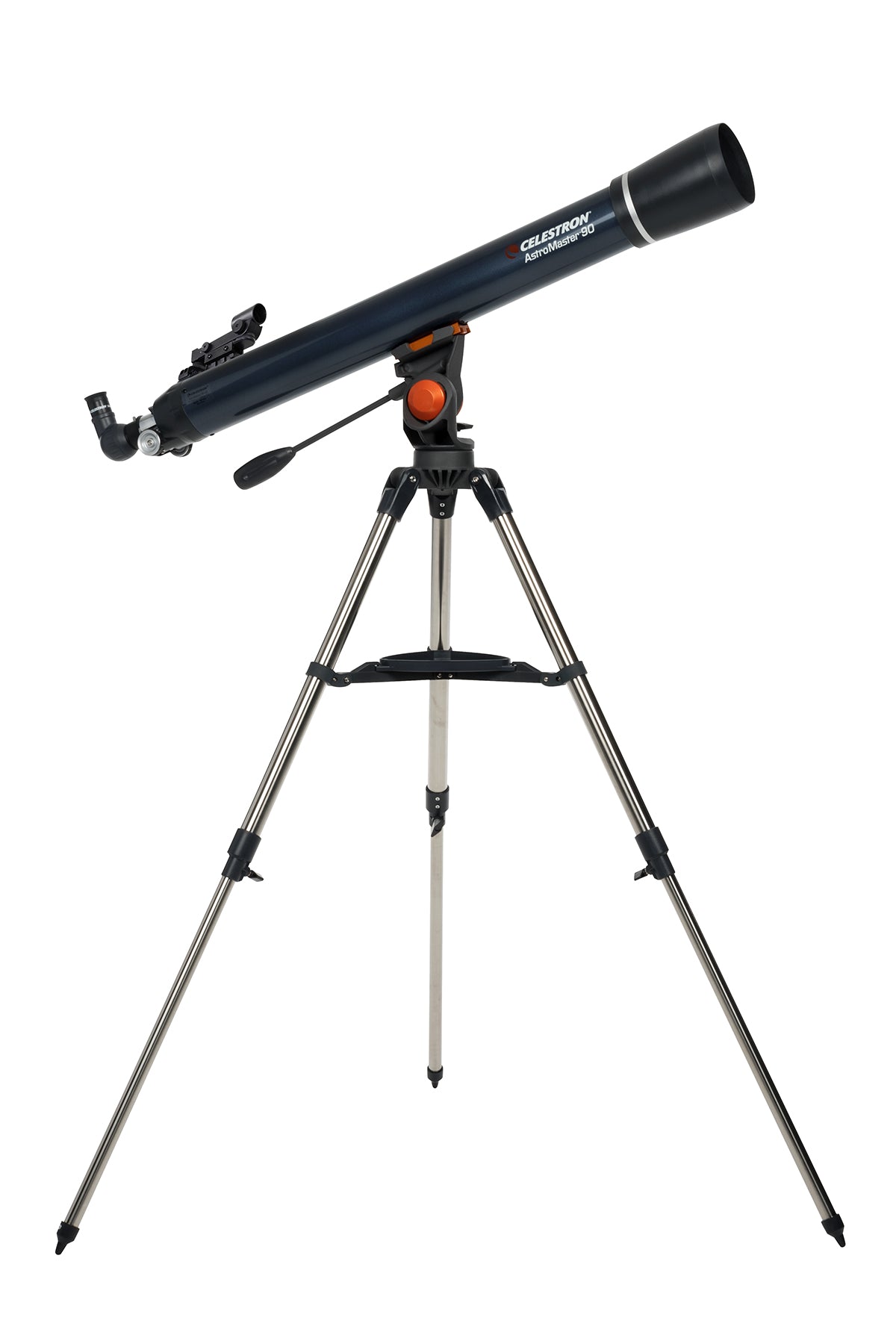 AstroMaster 90AZ Telescope - Refractor Telescope for Adults & Beginners, 90mm Aperture, Portable Astronomy Equipment for Stargazing, Moon & Planet Viewing - Perfect for Backyard, Camping & Outdoor Adventures