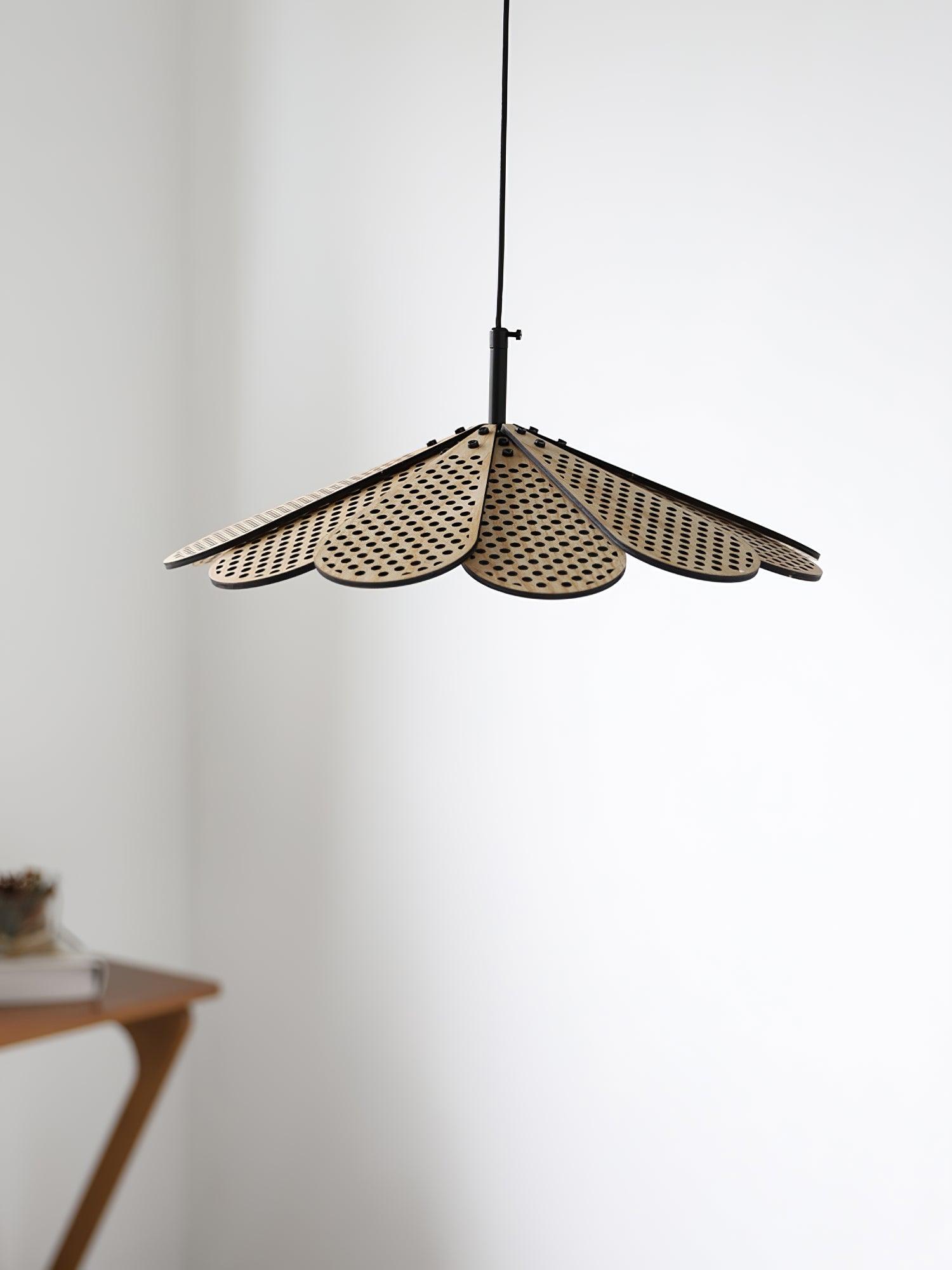 Hollyhock Pendant Light - Modern Farmhouse Ceiling Lighting Fixture for Kitchen, Dining Room, Bedroom & Living Room Decor