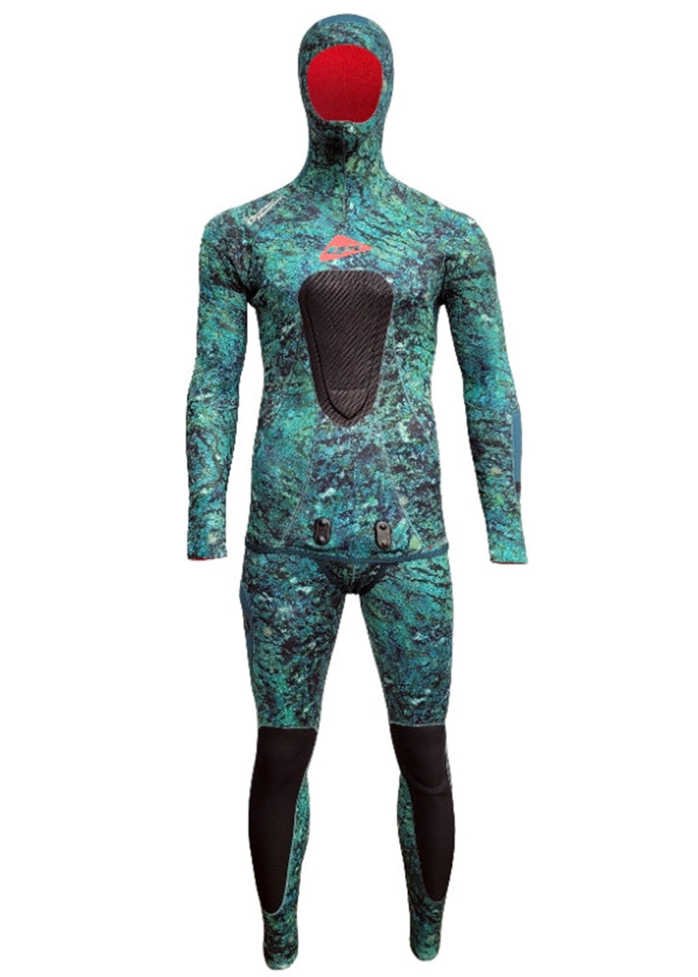 Ocean Hunter Edge 3.5mm Neoprene 2-Piece Wetsuit for Men & Women - Scuba Diving, Snorkeling & Surfing Gear