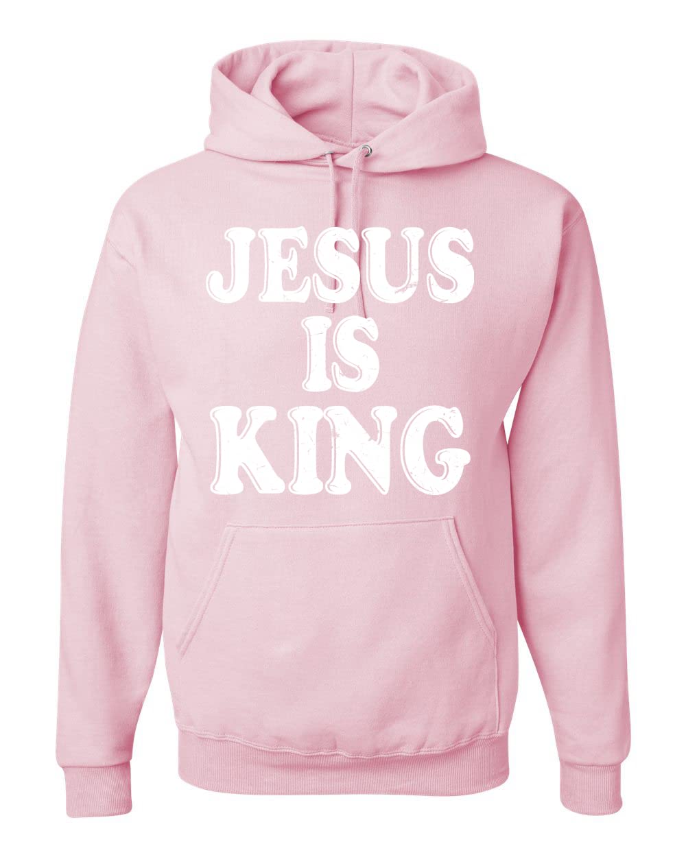 Jesus Is King Hoodie - Christian Graphic Sweatshirt for Worship & Daily Wear