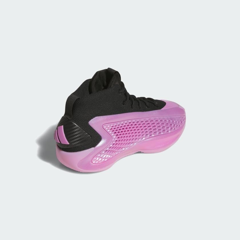 Anthony Edwards 1 Pure Ruby Mid Basketball Shoes for Kids - High Performance Basketball Sneakers for Youth - Perfect for Court Play, Training & Casual Wear