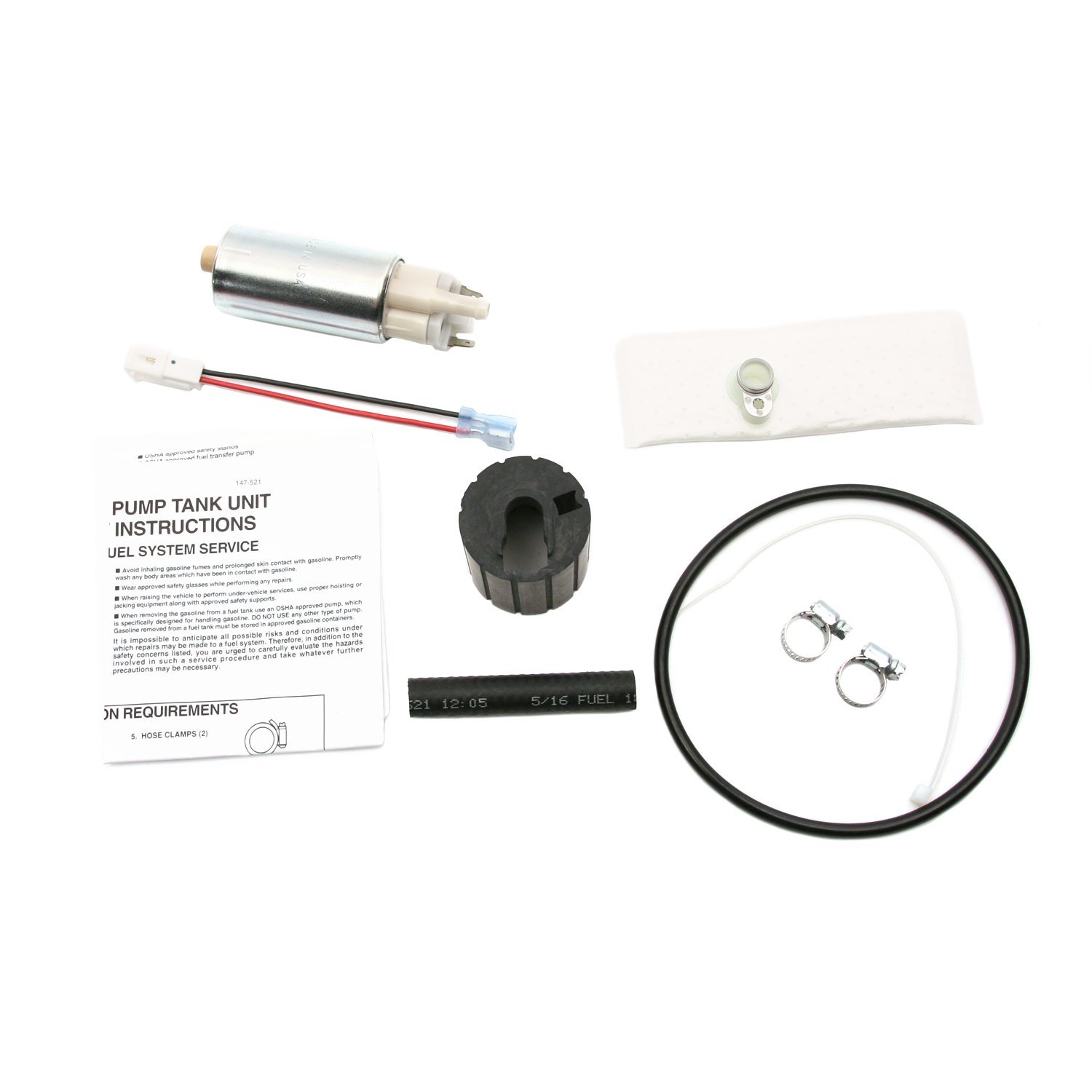 Delphi FE0442 High Performance Electric Fuel Pump Motor - Reliable Replacement for Cars, Trucks & SUVs - Perfect for Engine Repair & Maintenance