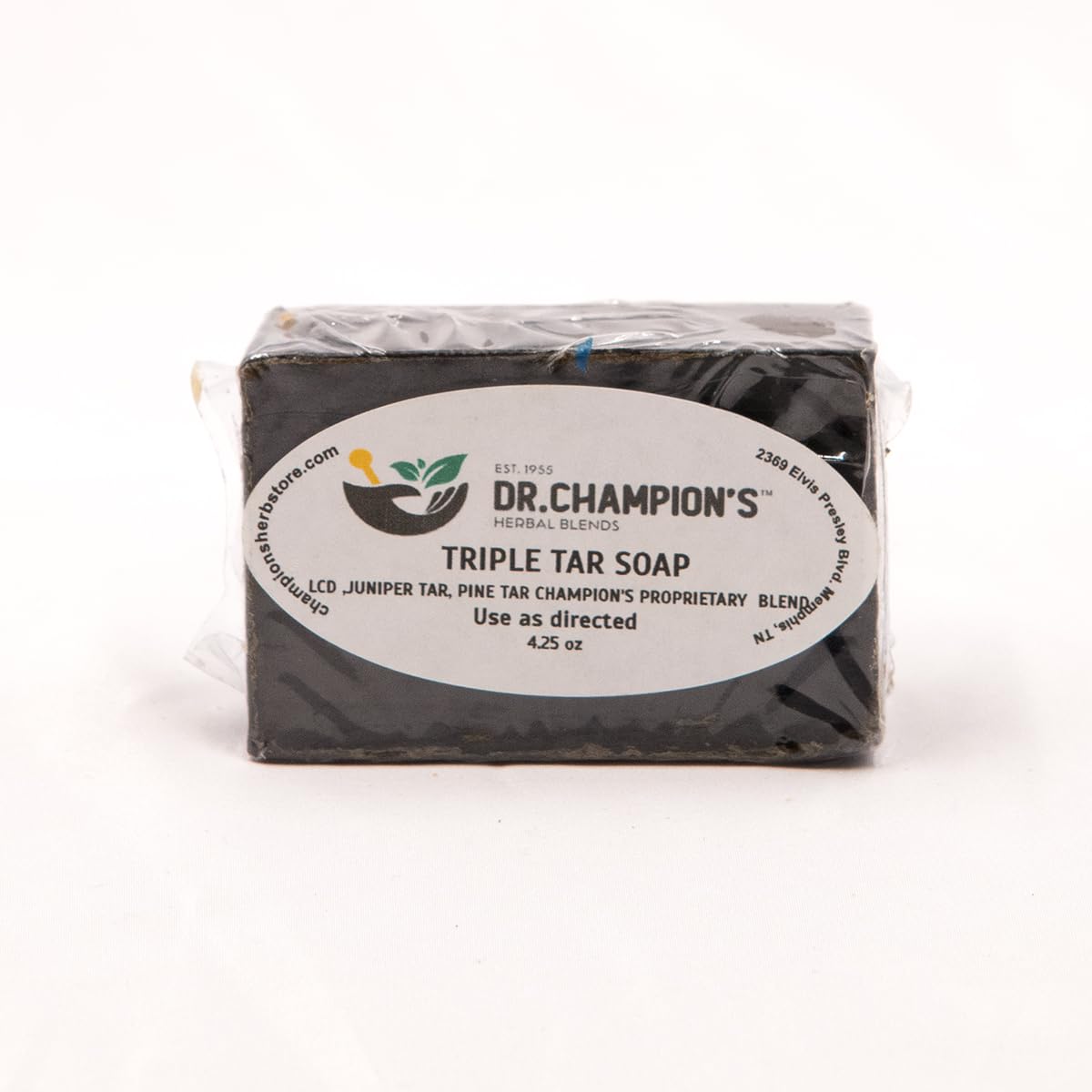 Triple Tar Soap for Psoriasis & Eczema Relief | Natural Medicated Soap for Dry, Itchy Skin | Helps with Dermatitis & Scalp Conditions | Perfect for Sensitive Skin Care Routine