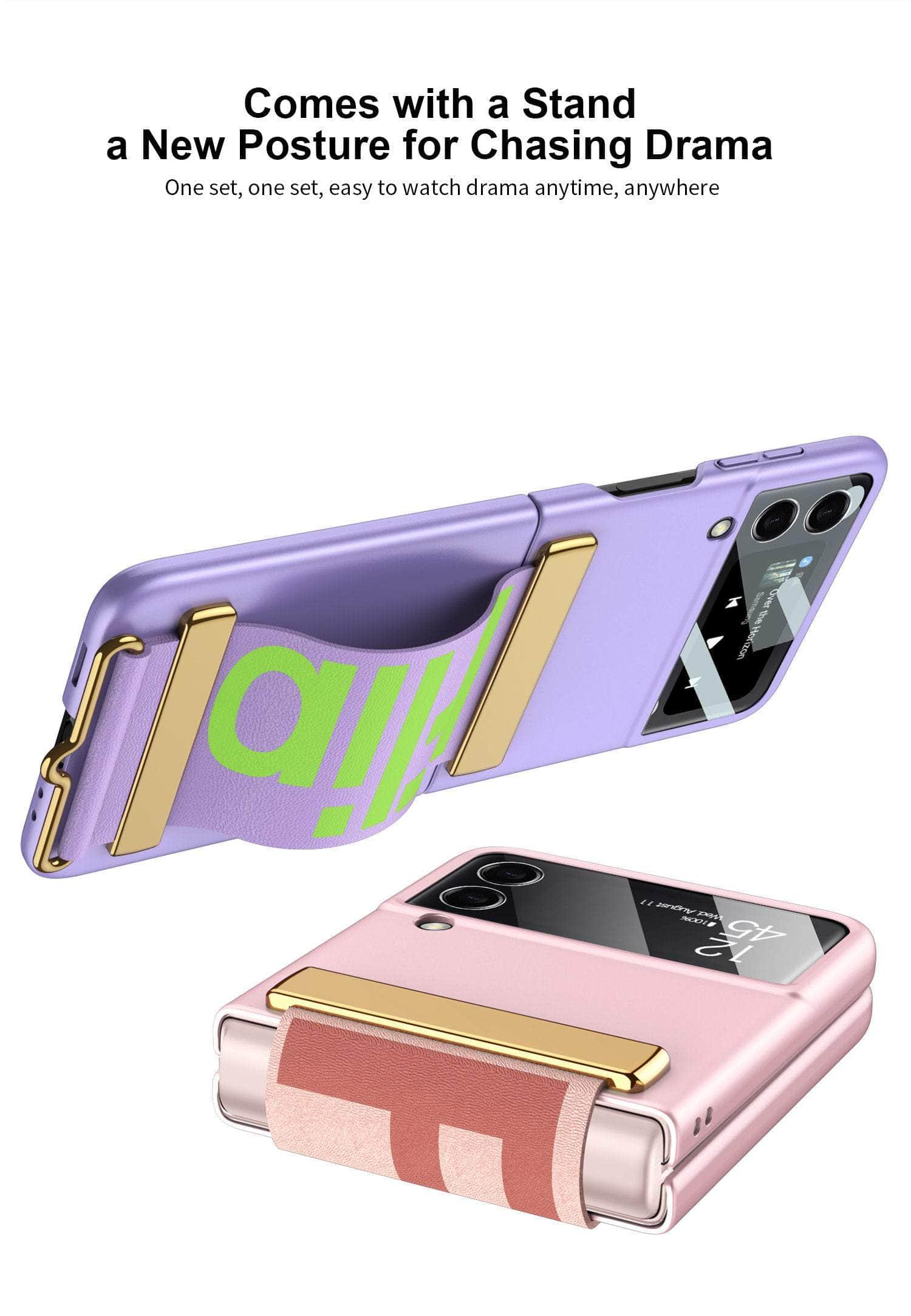 Samsung Galaxy Z Flip 3 Ultra Thin Phone Strap Holder - Compatible Protective Case Accessory for Everyday Carry, Gym & Travel Use