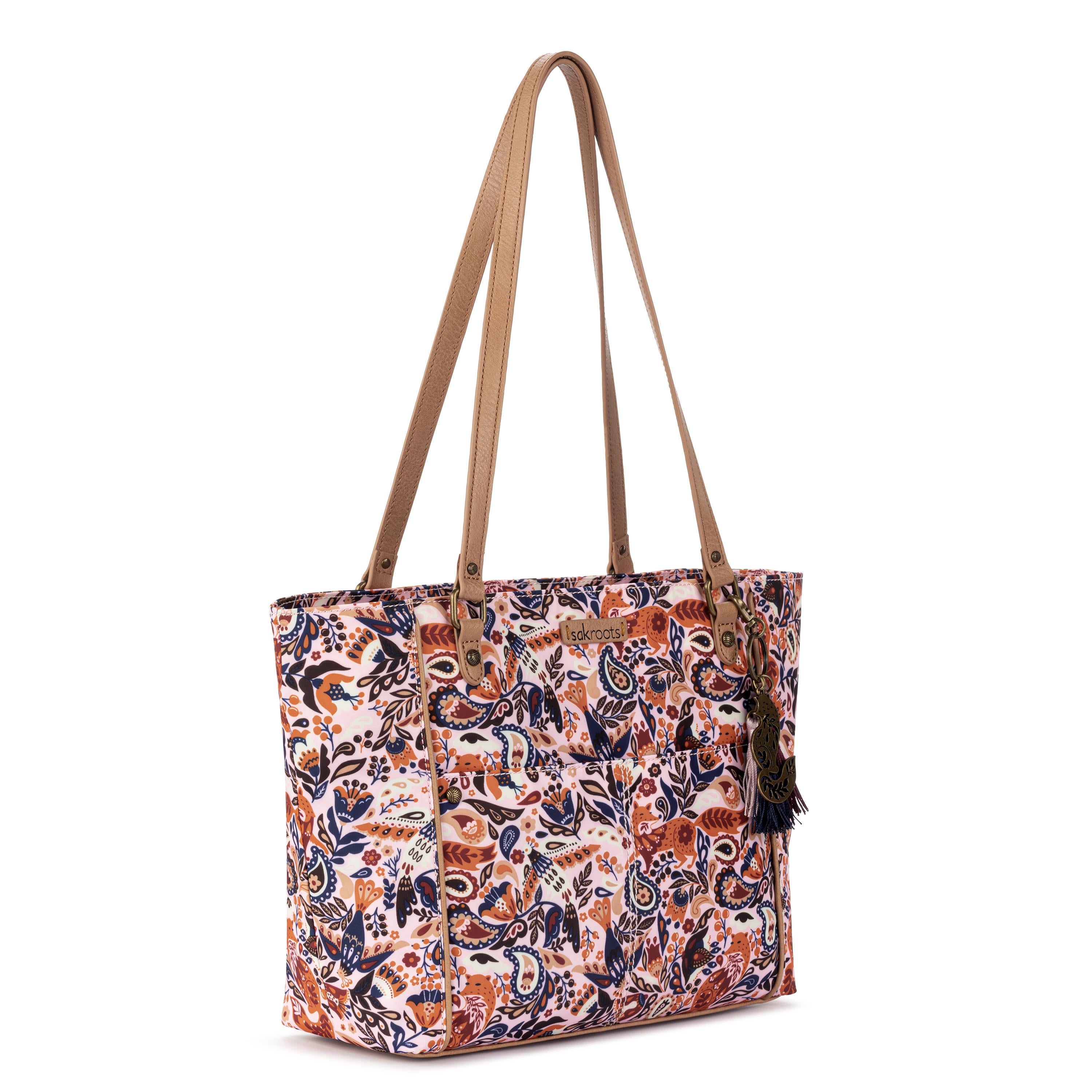 Stylish Metro Tote Bag for Women - Large Durable Canvas Shopping Tote with Long Handles - Perfect for Grocery Shopping, Beach Trips, Work & Travel