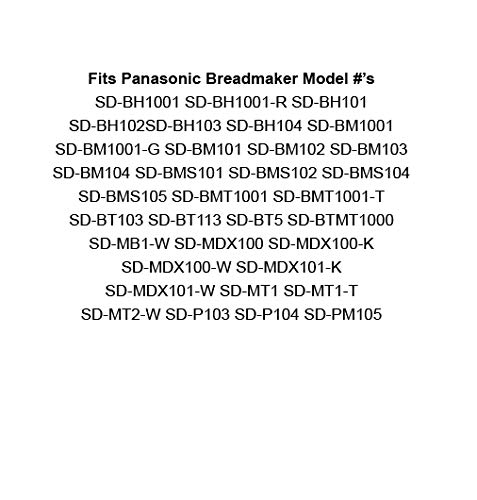 Panasonic ADD96-1431 Automatic Bread Maker Machine - 2LB Loaf Capacity with 13 Baking Programs | Perfect for Homemade Bread, Gluten-Free Baking & Artisan Loaves | Ideal for Family Breakfast, Healthy Snacks & Holiday Baking
