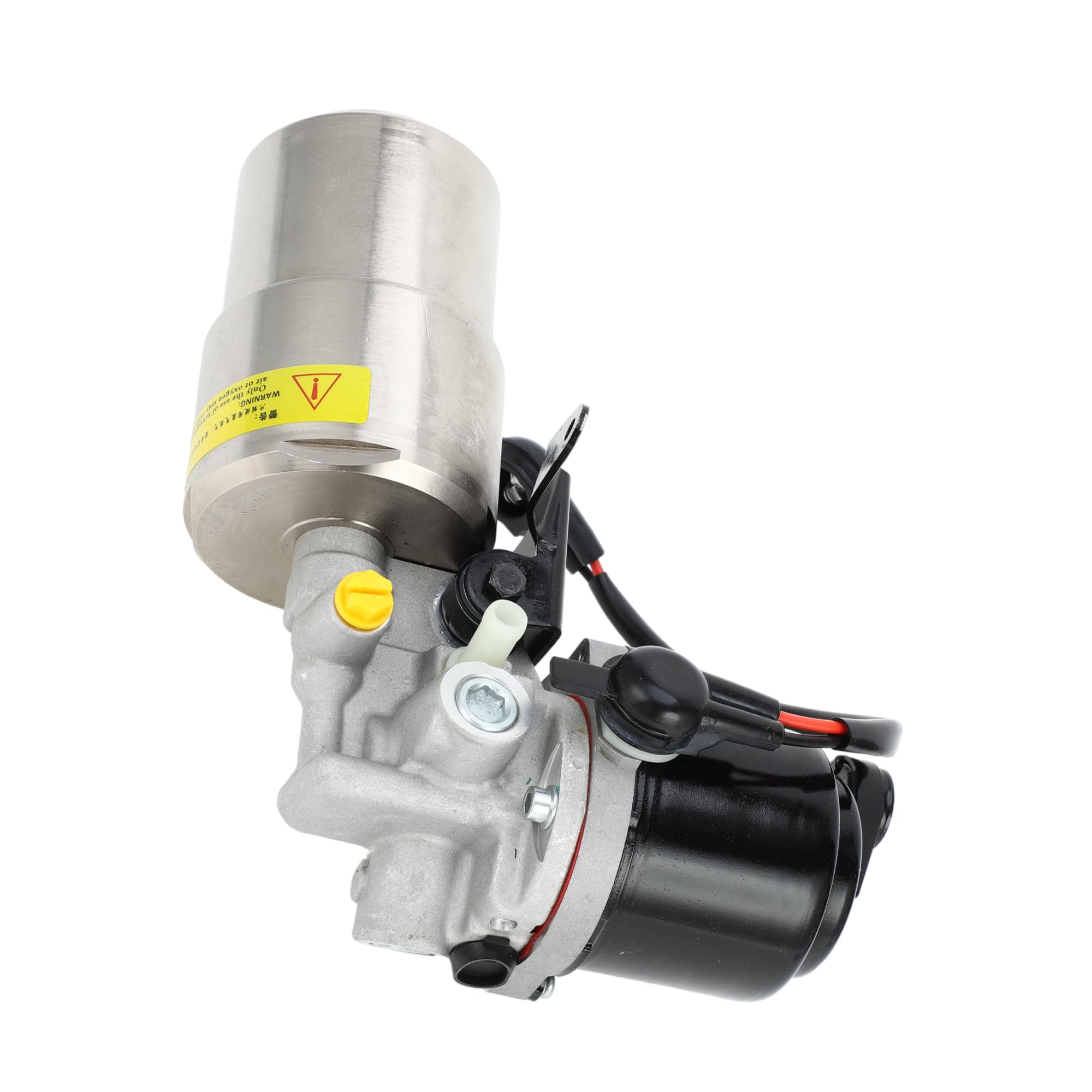 Mitsubishi Pajero 3 & 4 Brake Booster Hydraulic Pump Replacement - 1PCS Black Silver Tone - Perfect for Off-Roading & Heavy-Duty Driving
